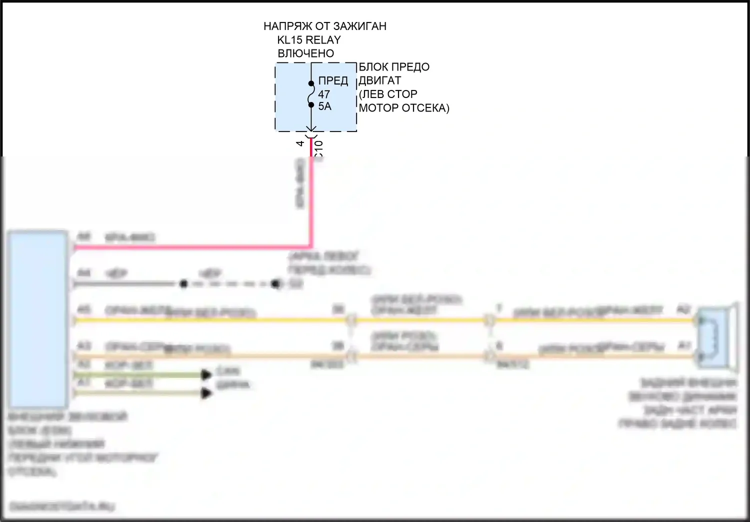 Активные управление кузовом и подвеской — Электросхема активных управление кузовом и подвеской — Электросхема активных управление кузовом и подвеской. Volvo S90 II рестайлинг (2020-2024)