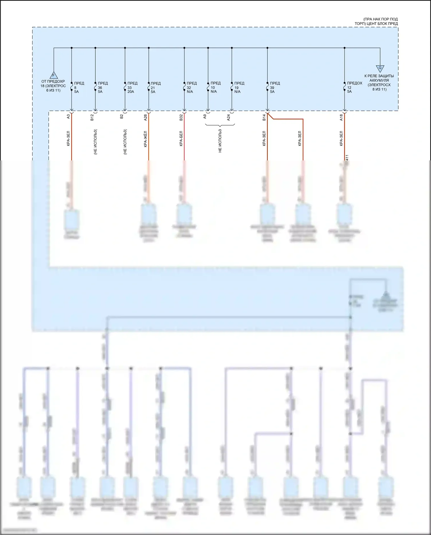 Блок предохранителей и реле — Электросхема блока предохранителей реле, гибридного — Электросхема блока предохранителей реле, гибридного (7 из 11). Volvo S90 II рестайлинг (2020-2024)