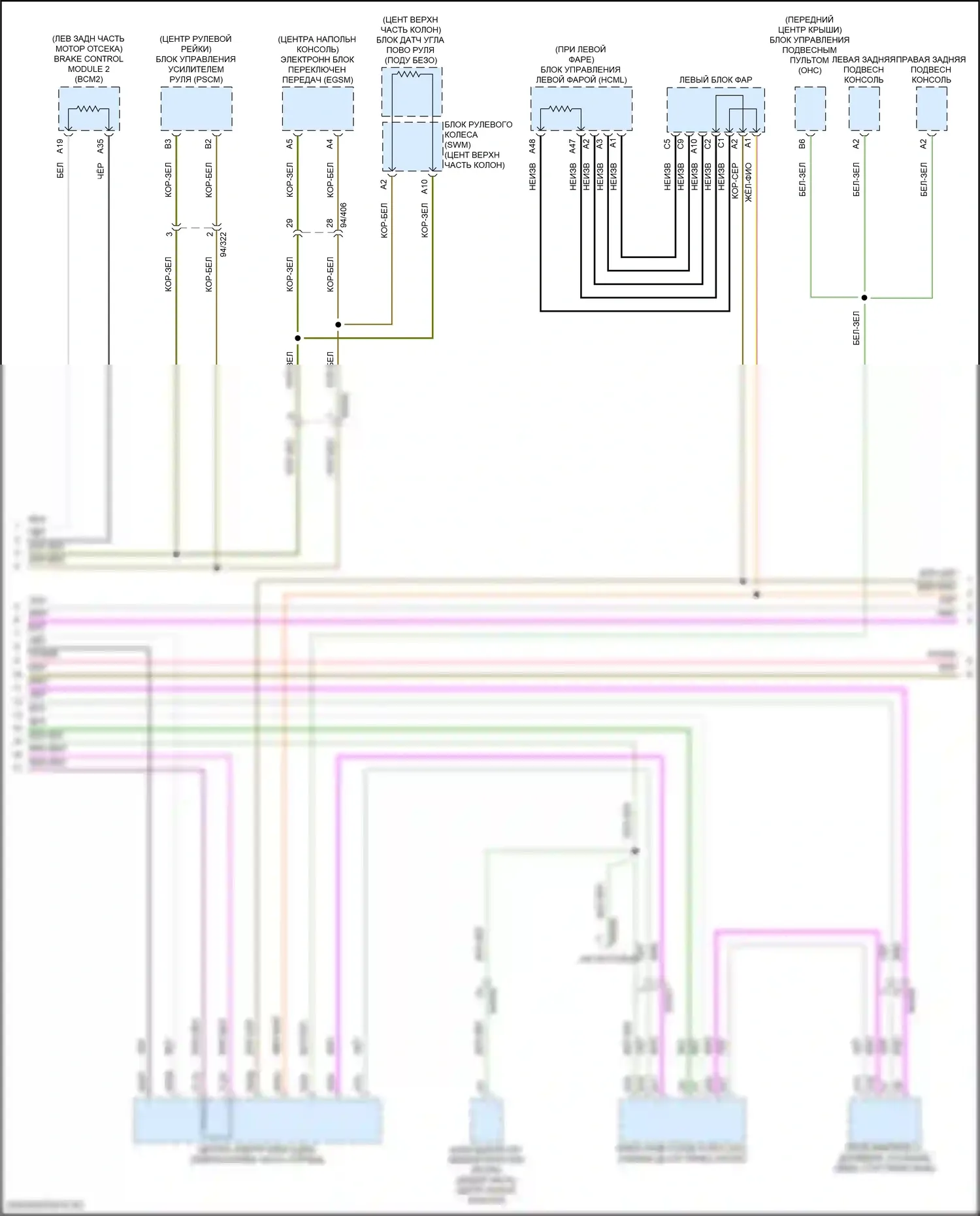 Can шина — Can шина электросхема, за исключением гибридной — Can шина электросхема, за исключением гибридной (4 из 5). Volvo S90 II рестайлинг (2020-2024)