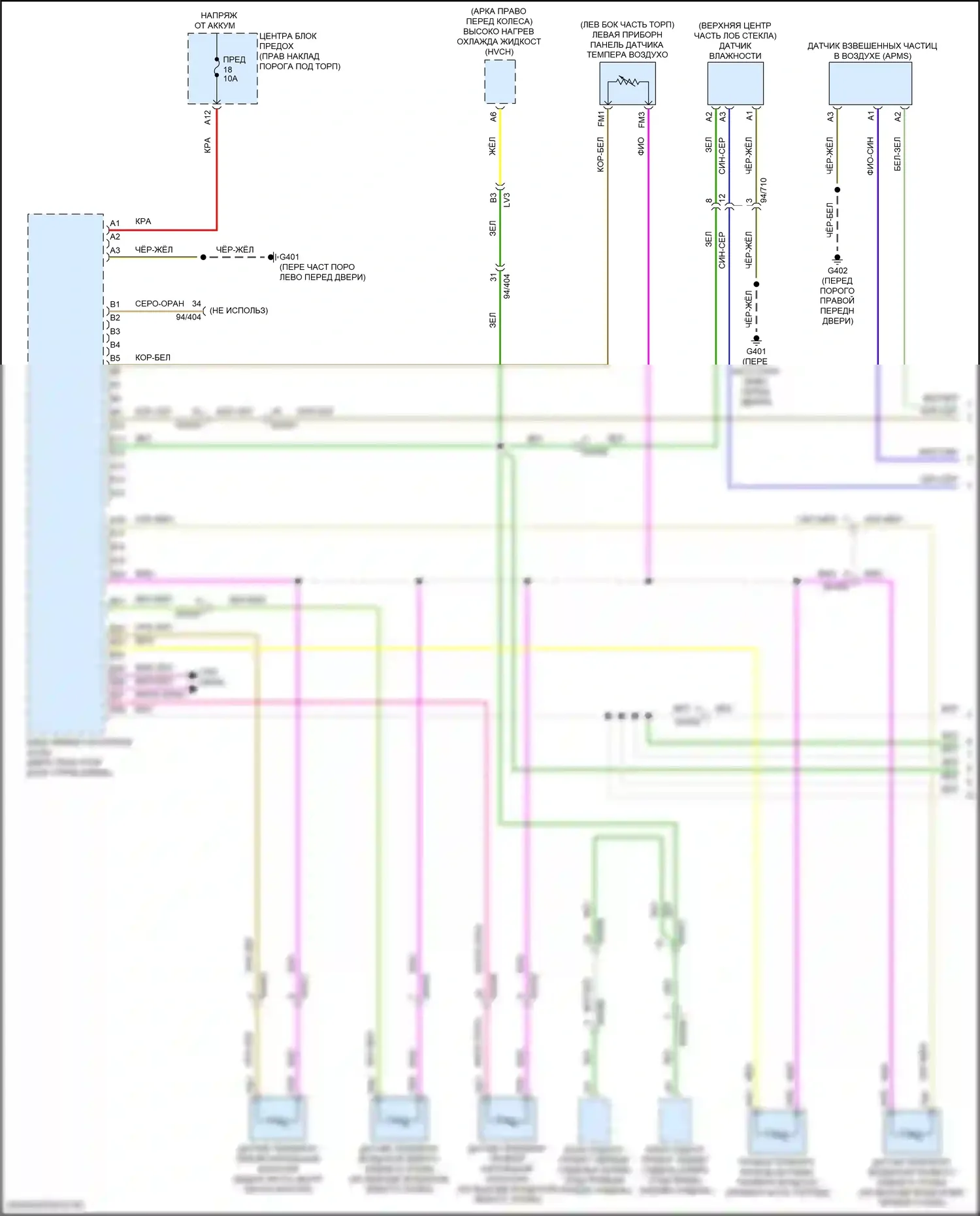 Кондиционирование воздуха — Электросхема климат контроля, гибрид — Электросхема климат контроля, гибрид (1 из 5). Volvo S90 II рестайлинг (2020-2024)