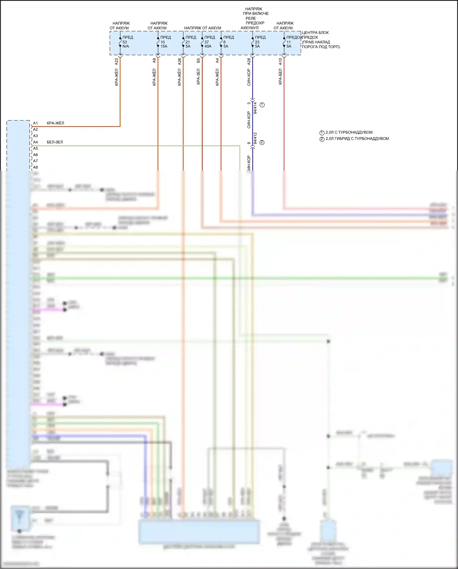 Магнитола — Электросхема магнитолы — Электросхема магнитолы (1 из 3). Volvo S90 II рестайлинг (2020-2024)