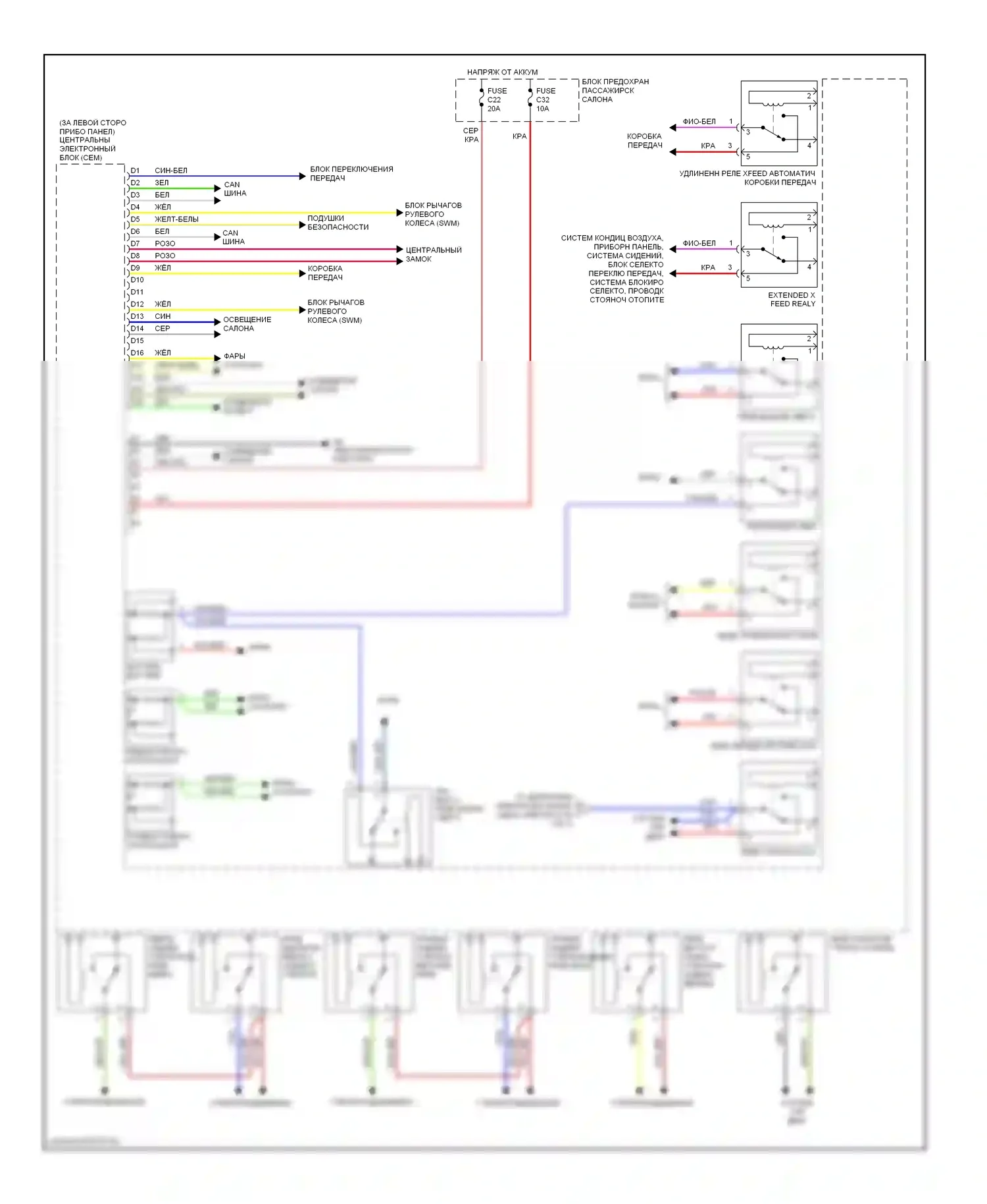 Тело компьютер — Центральный электронный блок — Центральный электронный блок (2 из 2). Volvo V70 II (2000-2004)