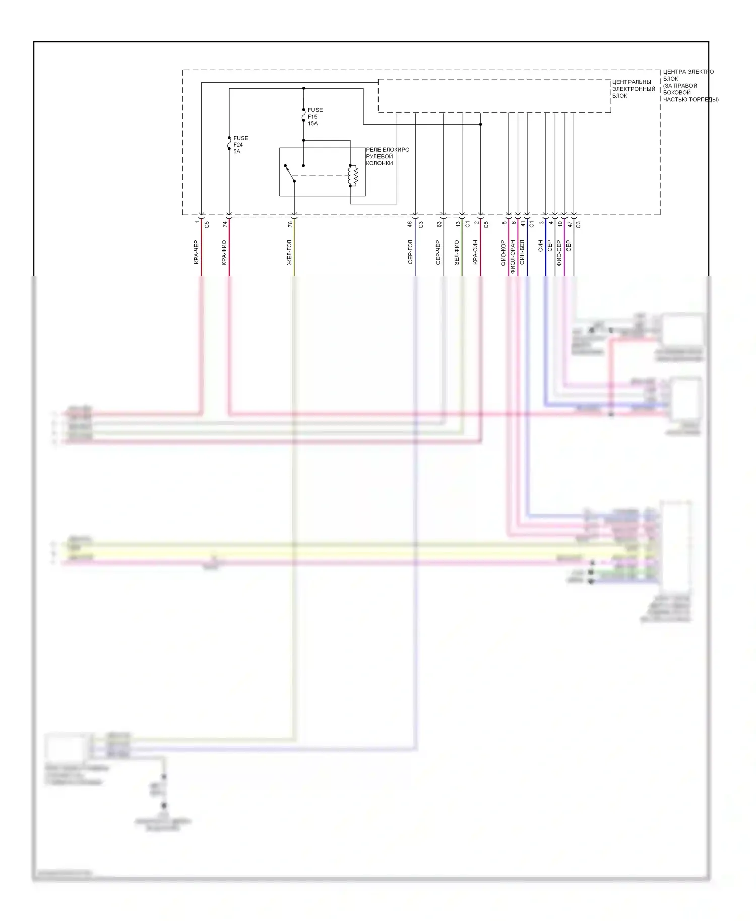 Стартер/генератор — Электросхема стартера — Электросхема стартера (2 из 2). Volvo XC70 II рестайлинг (2013-2016)