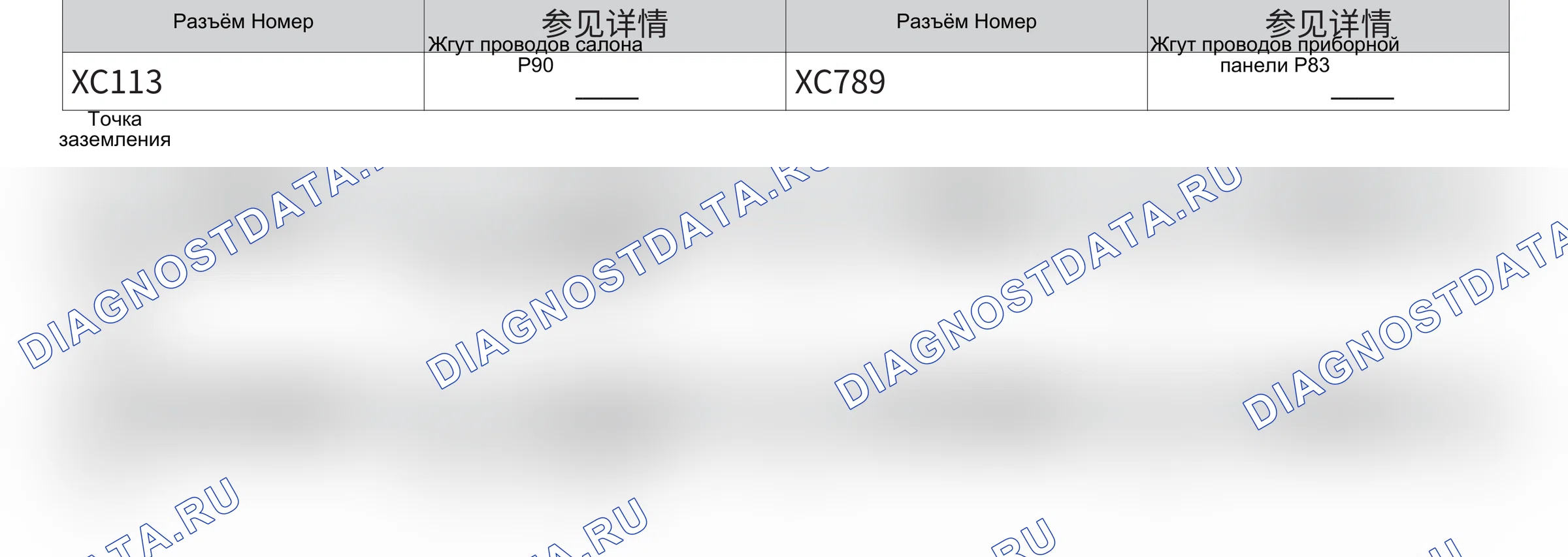 Переключатель режима — Электросхема переключателя режима — Электросхема переключателя режима, Схема 2 из 2. Wey P8 I (2018-2020)