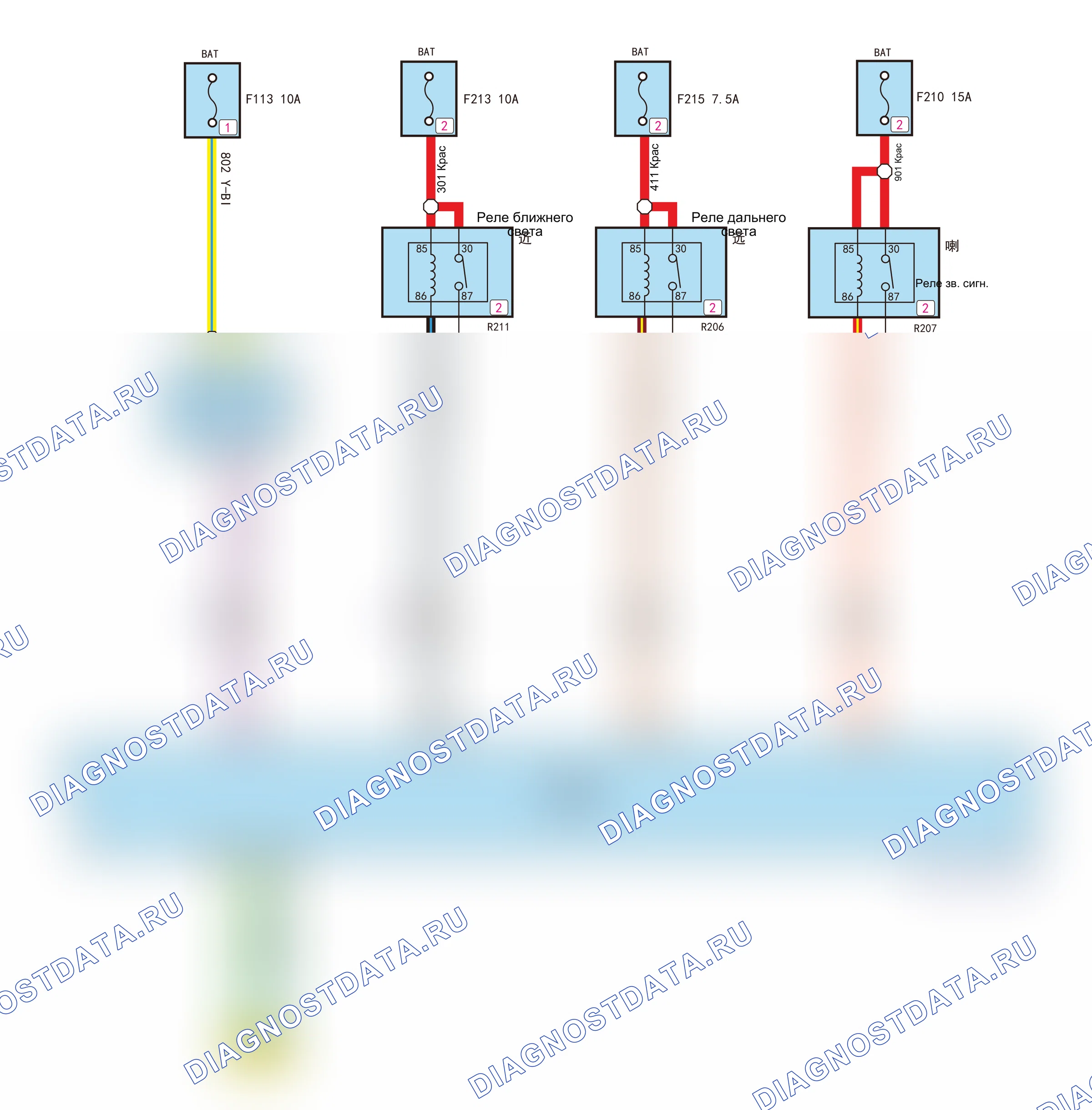 BCM — Электросхема bcm — Электросхема bcm, Схема 3 из 3. Wey VV7 GT I (2019-2021)