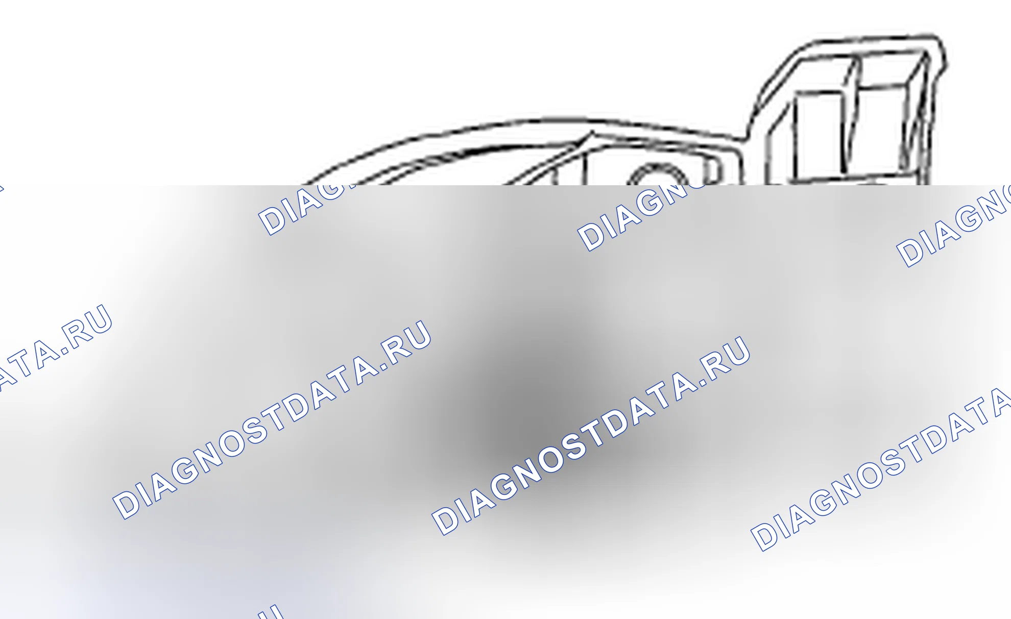 Рис. 13: ДЕМОНТАЖ. Subaru Tribeca WX рестайлинг