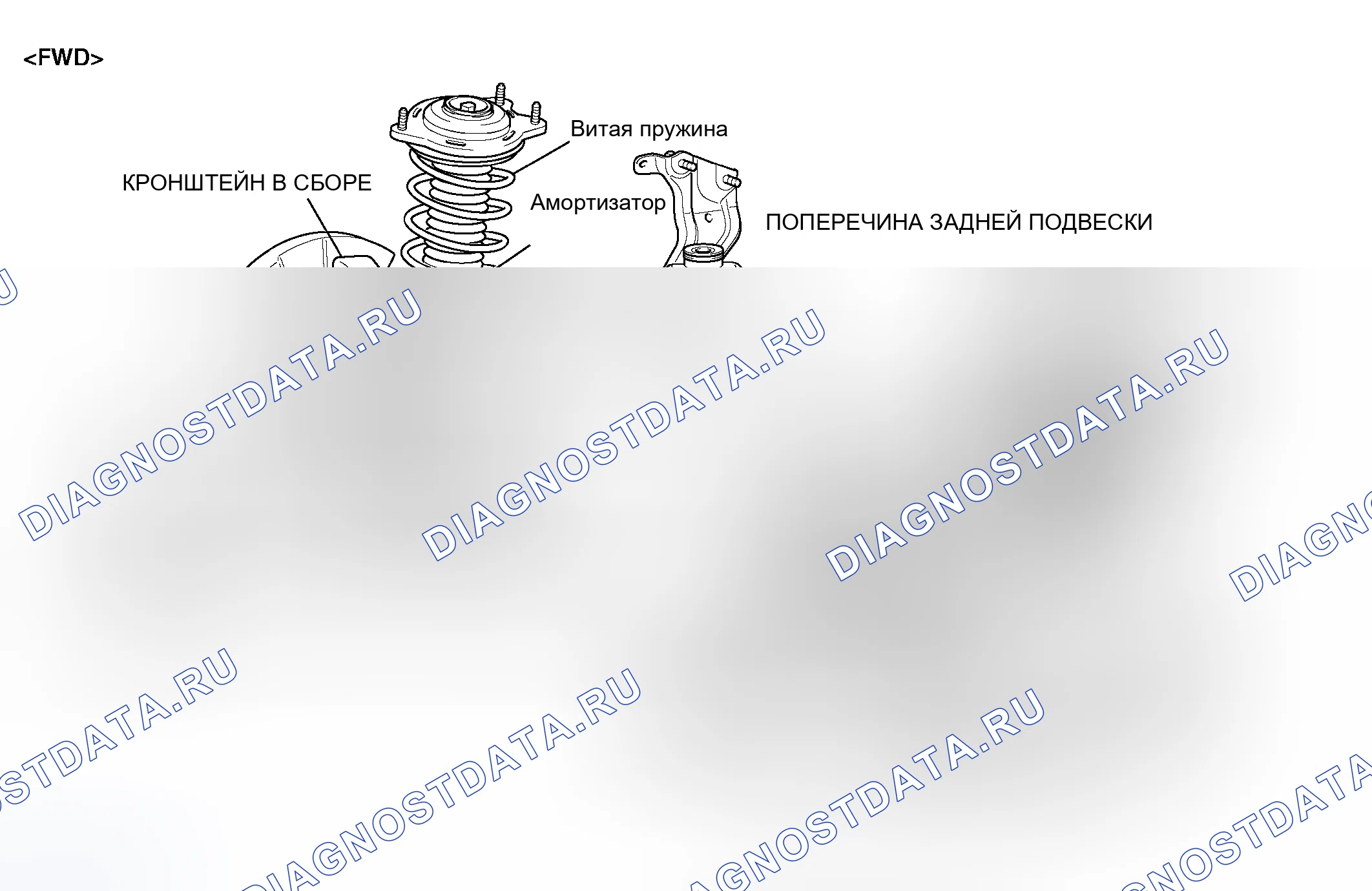 Рис. 4: СТРОИТЕЛЬНАЯ СХЕМА. Mitsubishi Endeavor I