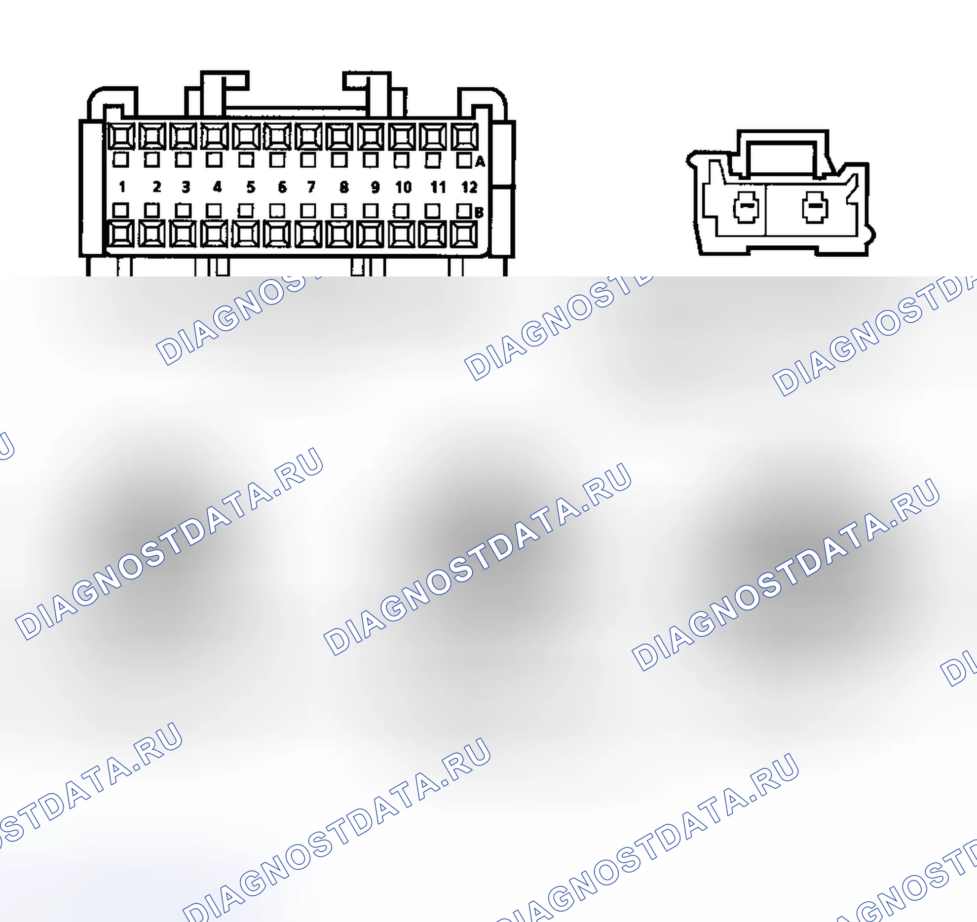 Рис. 9: ИДЕНТИФИКАЦИЯ СОЕДИНИТЕЛЯ. Chevrolet Sportvan G30 