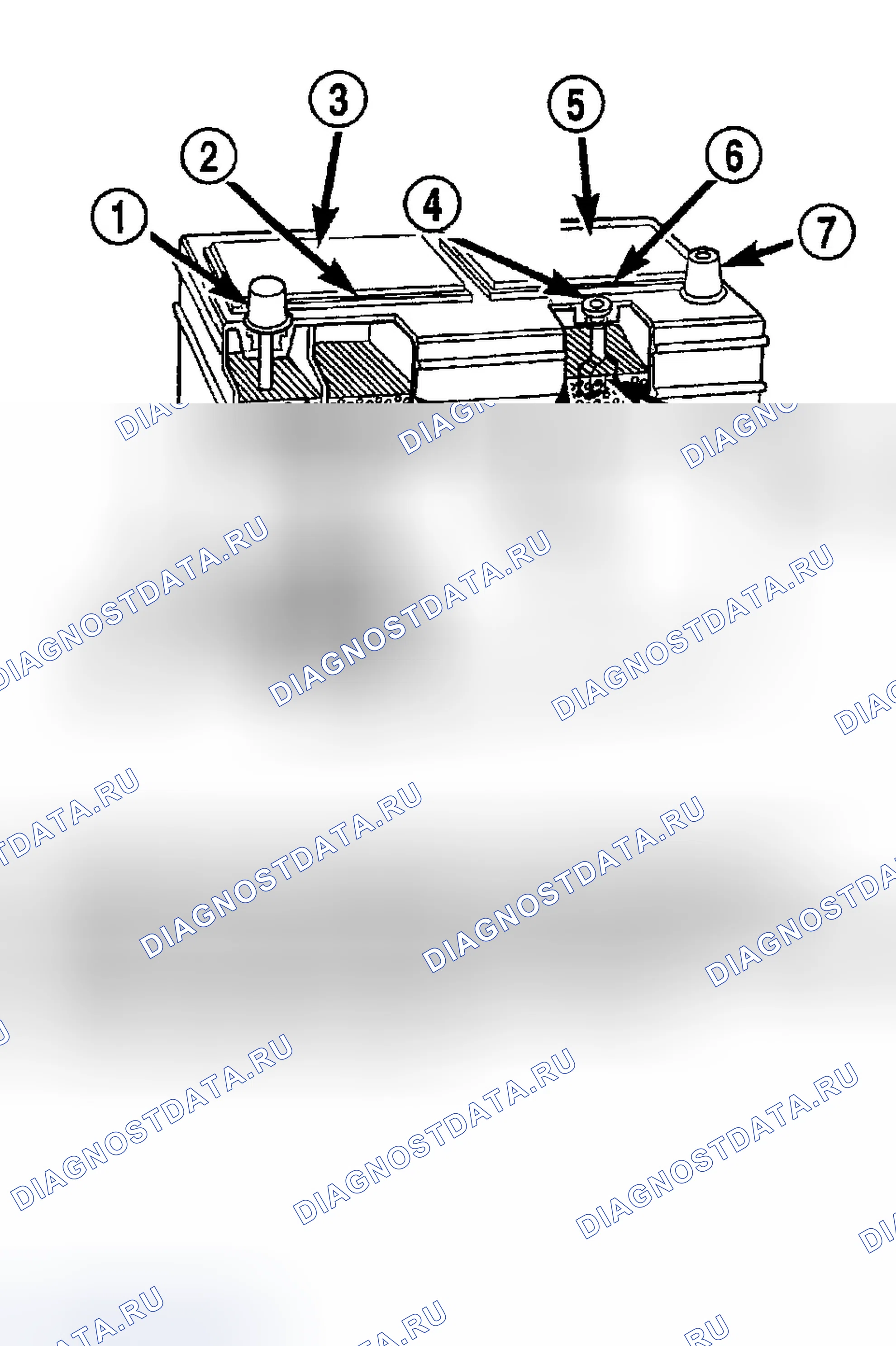 Рис. 11: ОПИСАНИЕ системы зарядки электрооборудования. Dodge Pickup R1500 