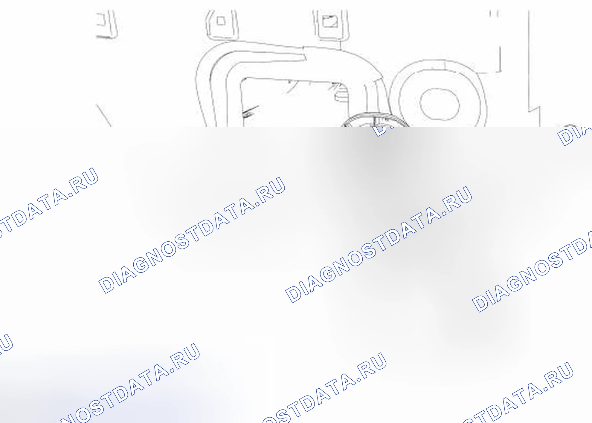 Рис. 14: Кронштейн. Hyundai Lafesta I