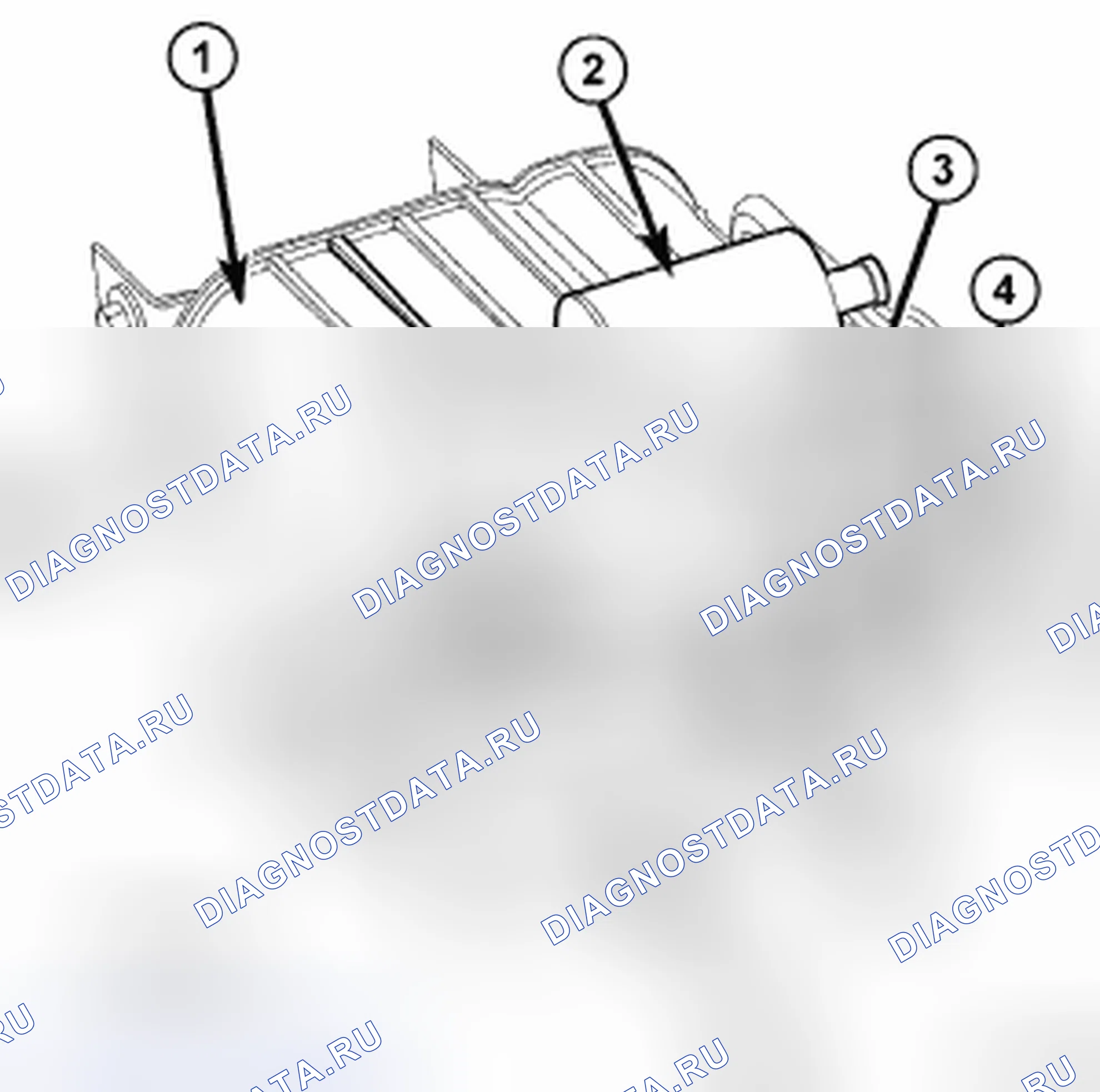 Рис. 1163: Канистры типа 4. Dodge Cab & Chassis R3500 HD transition