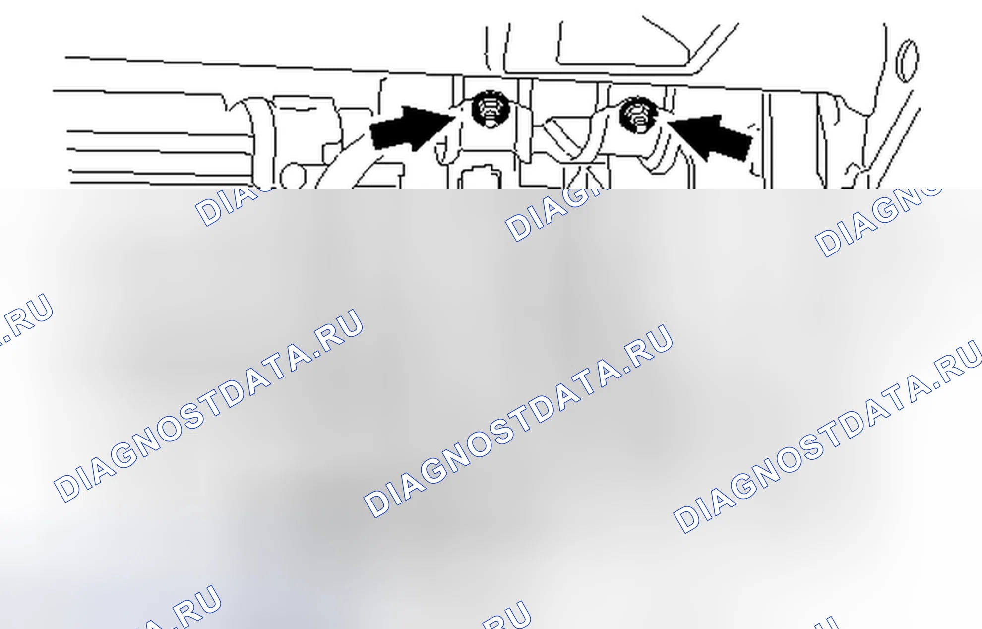 Рис. 276: ДЕМОНТАЖ. Toyota Camry XV40 рестайлинг