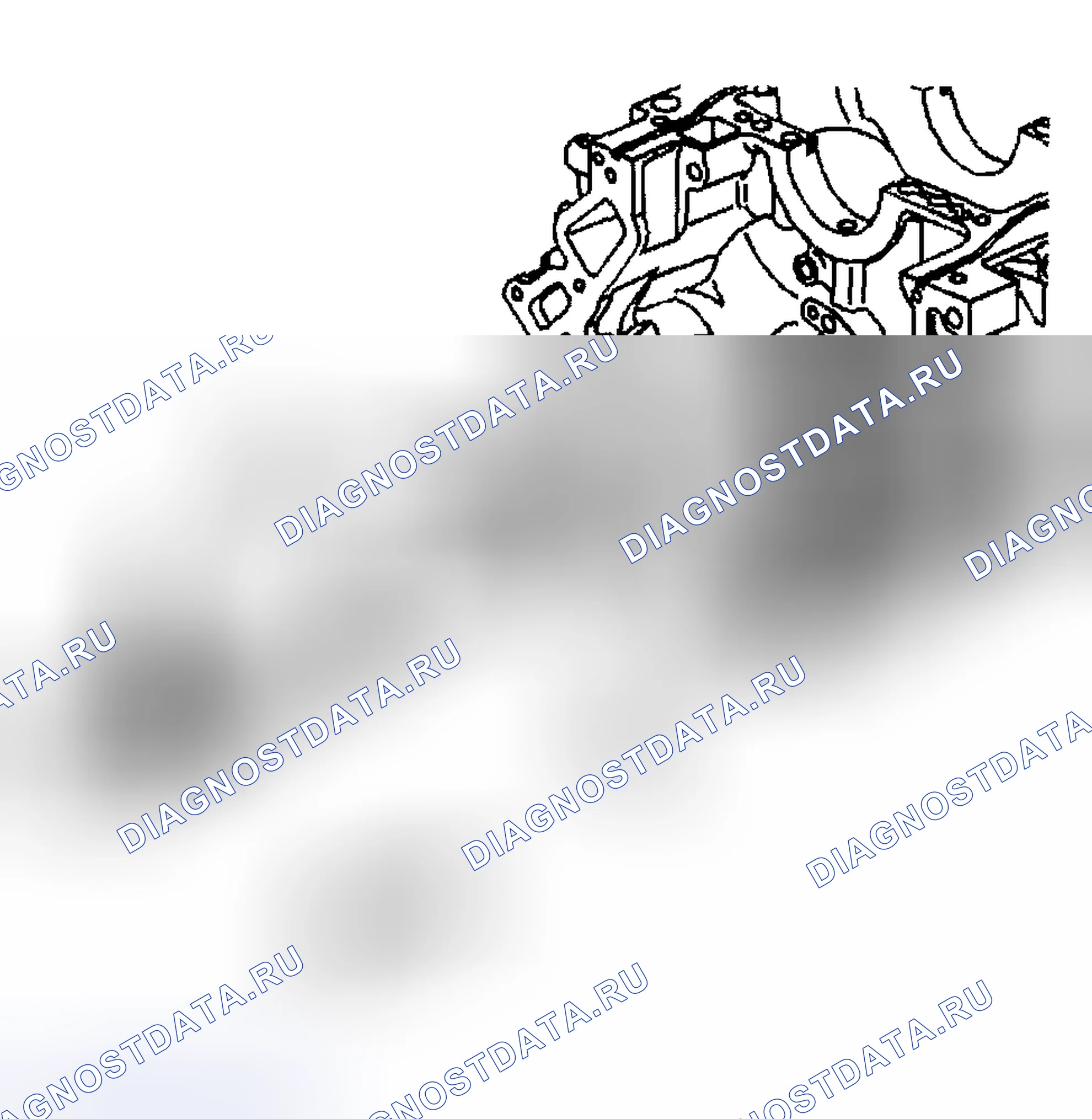 Рис. 1375: Установка балансировочного вала. Hyundai Terracan I