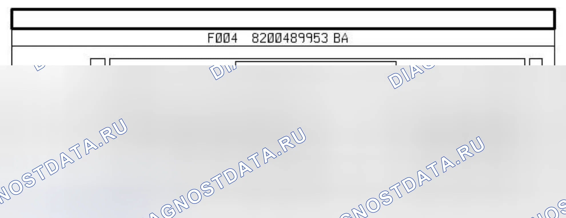Распиновка разъёма 1222 — ЭБУ сист. парковки. Renault Scenic III