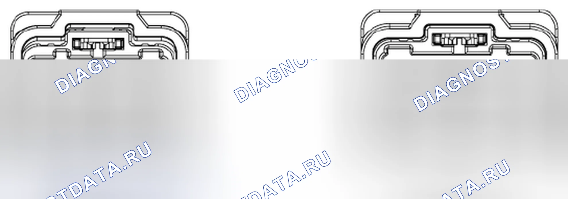 Рис. 55: Разъем кабеля. Geely Vision X3 Pro I