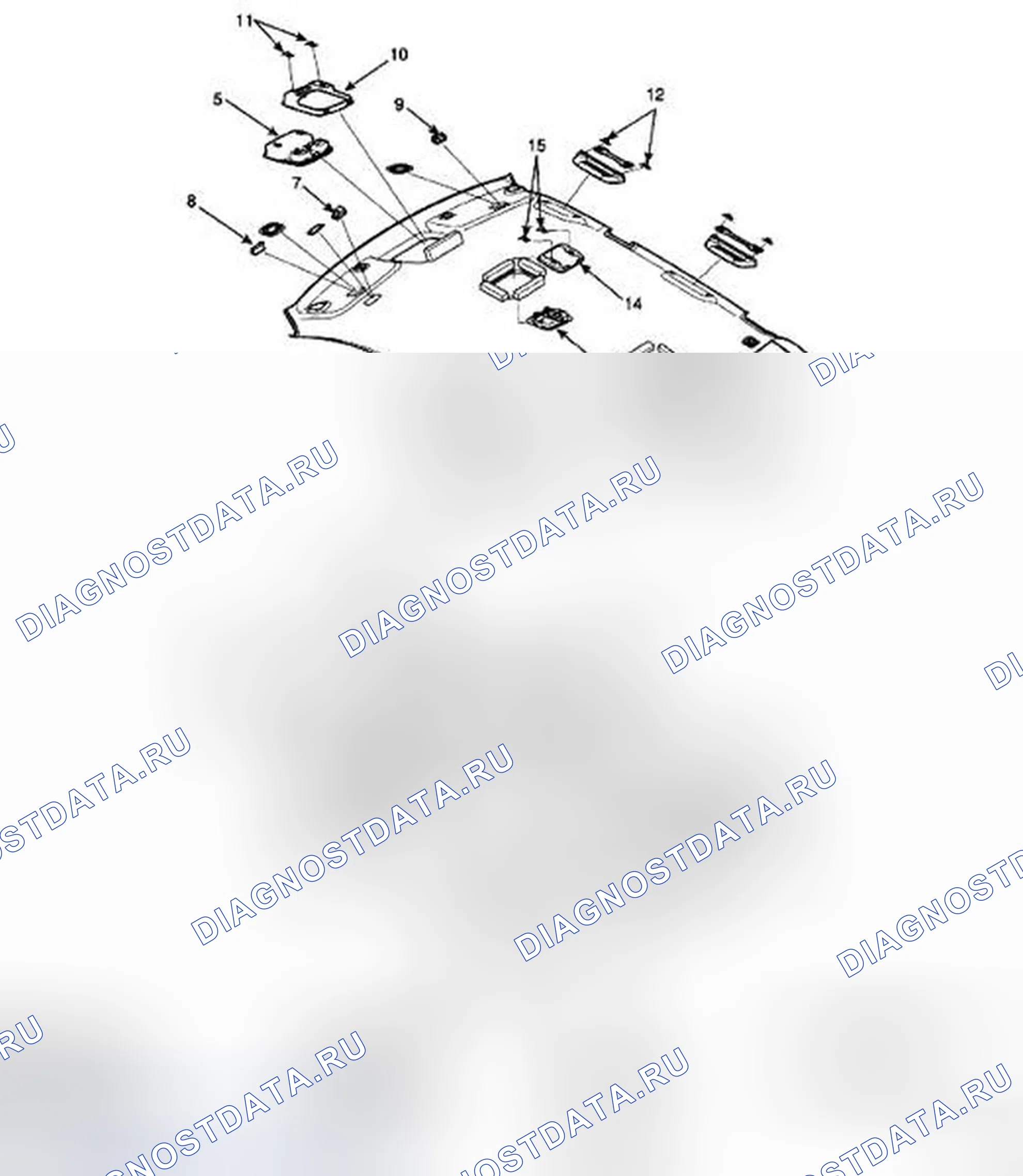 Рис. 39: КОМПОНЕНТЫ. Hyundai Azera I