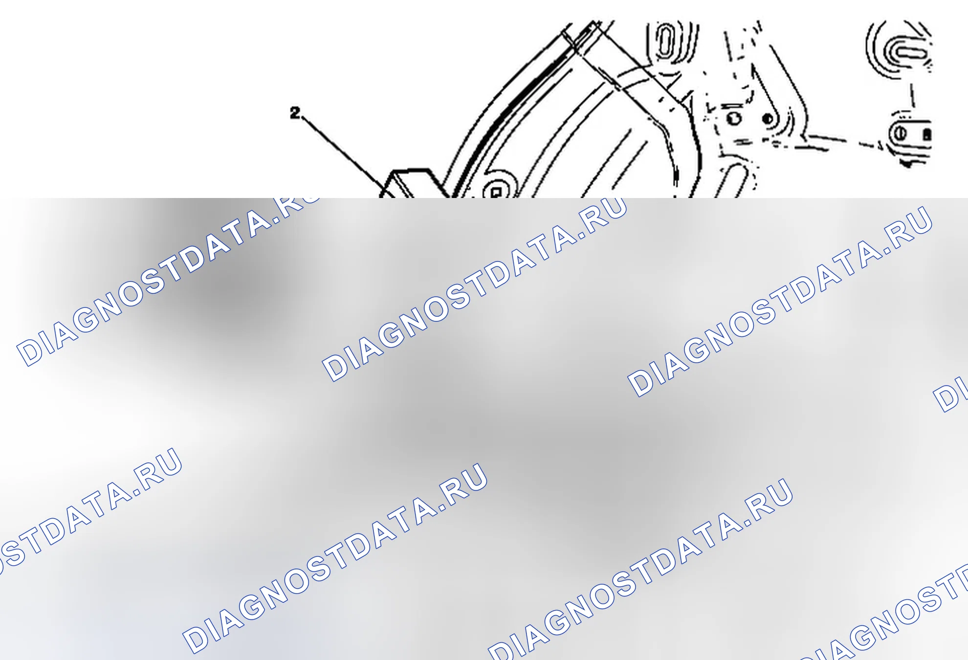 Рис. 3: Замена модуля управления аварийной сигнализацией заднего объекта. Chevrolet Spark M300