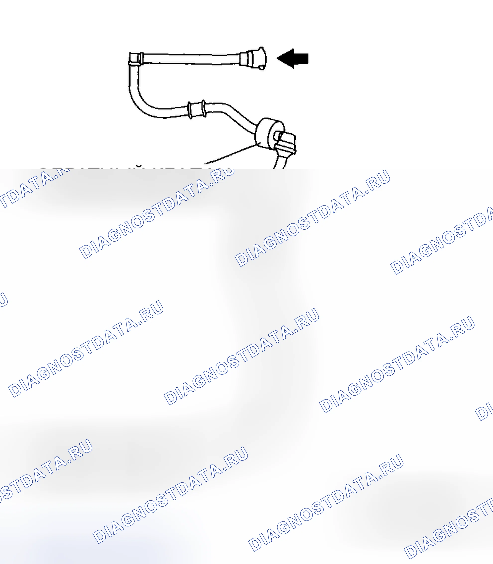 Рис. 38: ПРОВЕРКА ВАКУУМНОЙ ЛИНИИ. Mazda 5 I