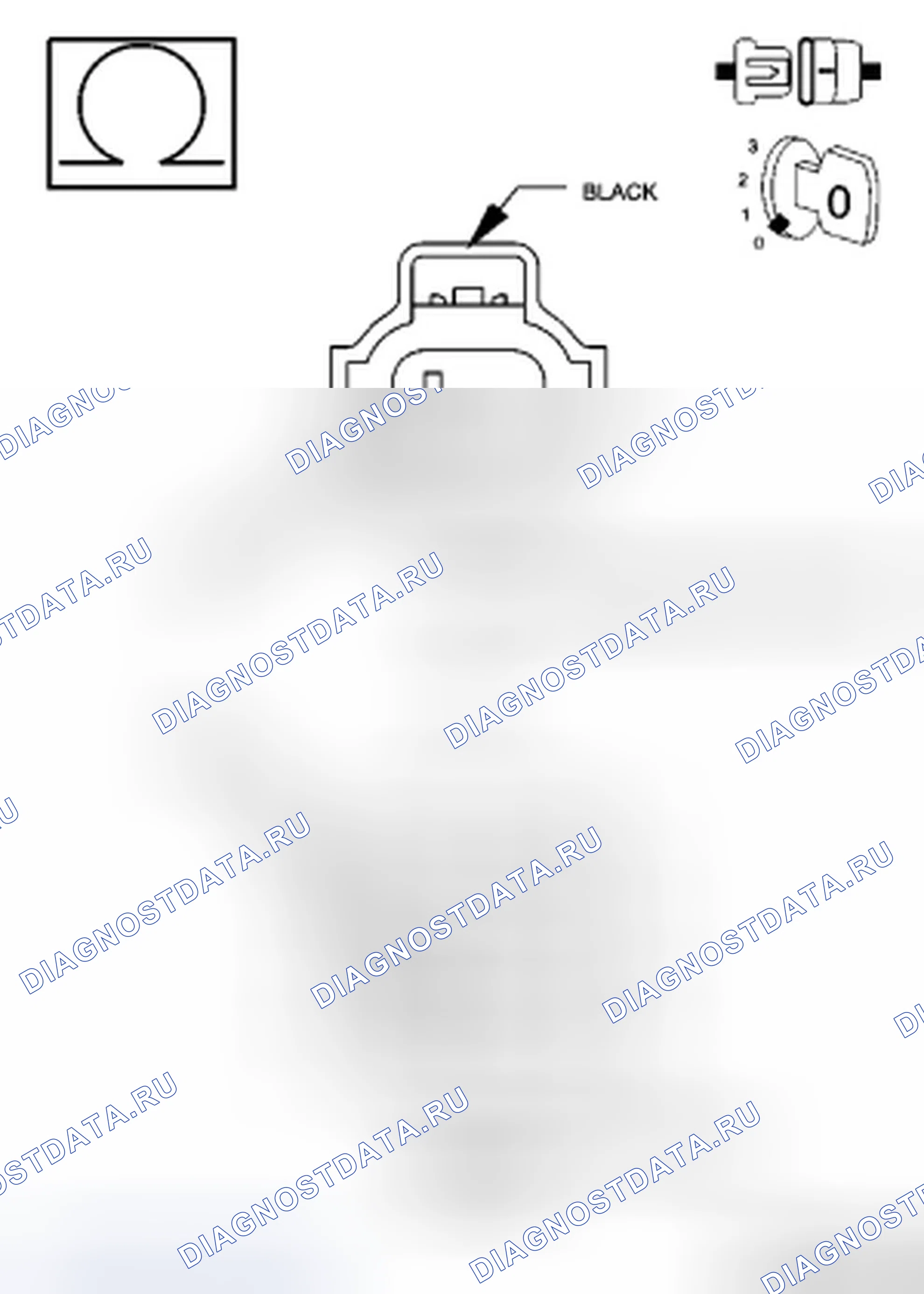 Рис. 1231: Диагностический тест. Dodge Avenger II