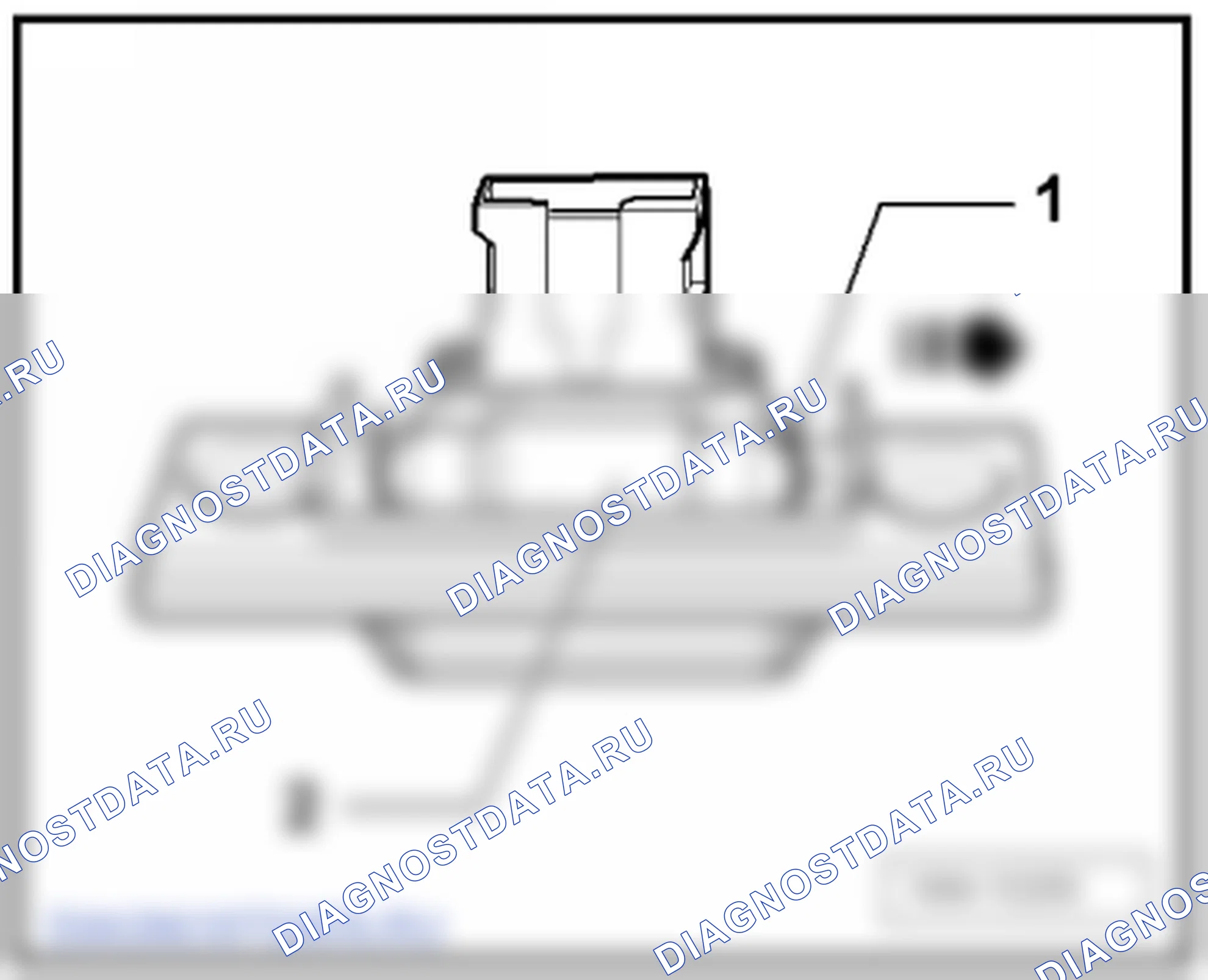 Подсветка номерного знака (X). SEAT Alhambra I