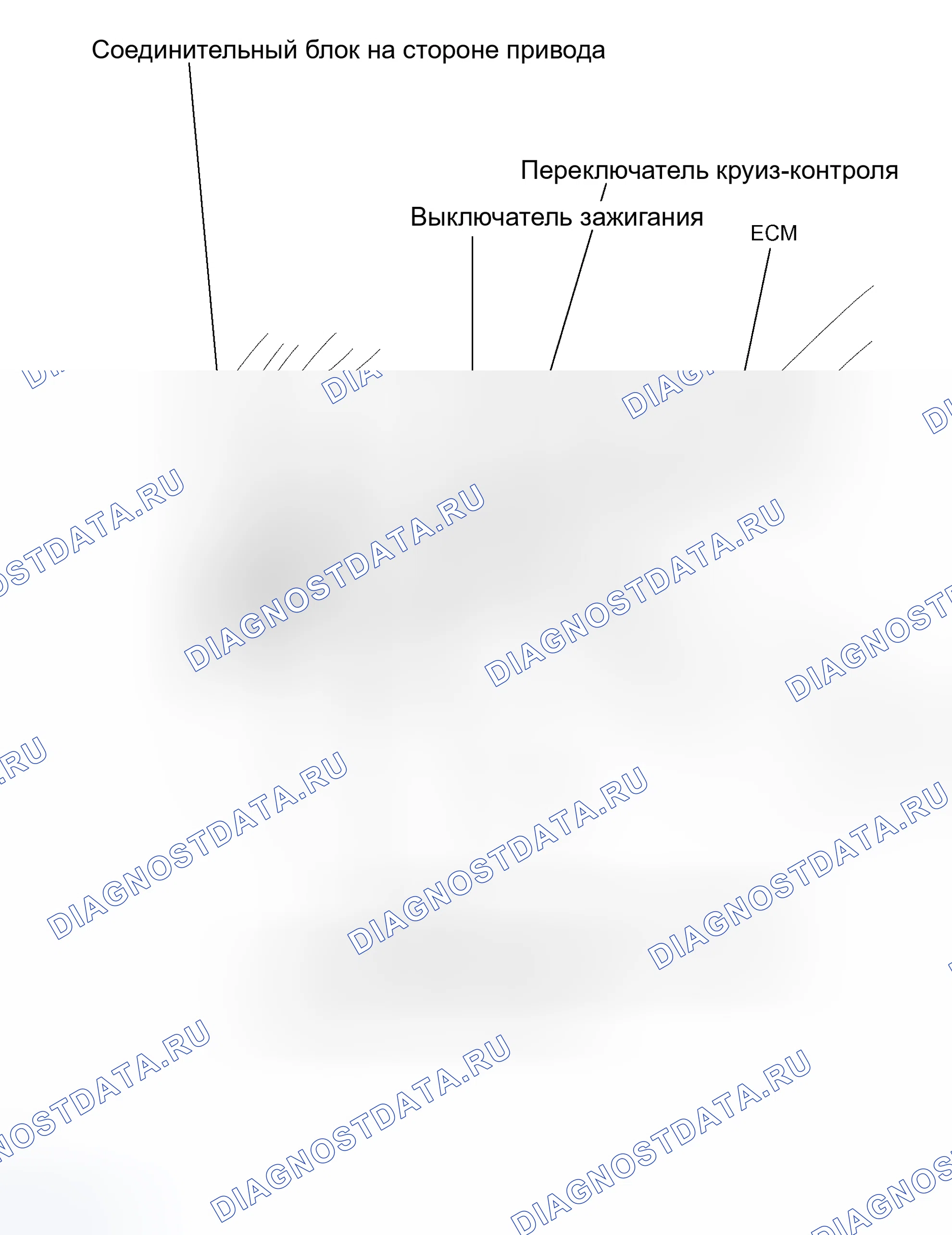 Рис. 48: РАСПОЛОЖЕНИЕ ДЕТАЛЕЙ. Toyota Tundra I рестайлинг