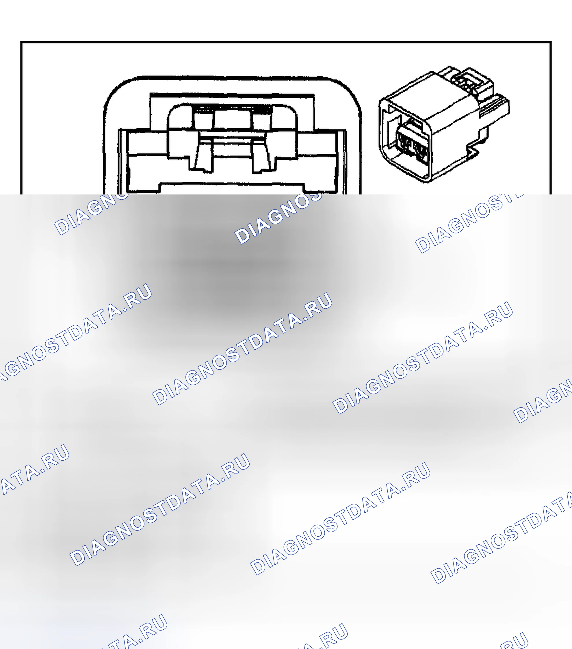 Рис. 46: Электродвигатель воздуходувки - вспомогательный (тип корпуса VIN 6). Chevrolet TrailBlazer I