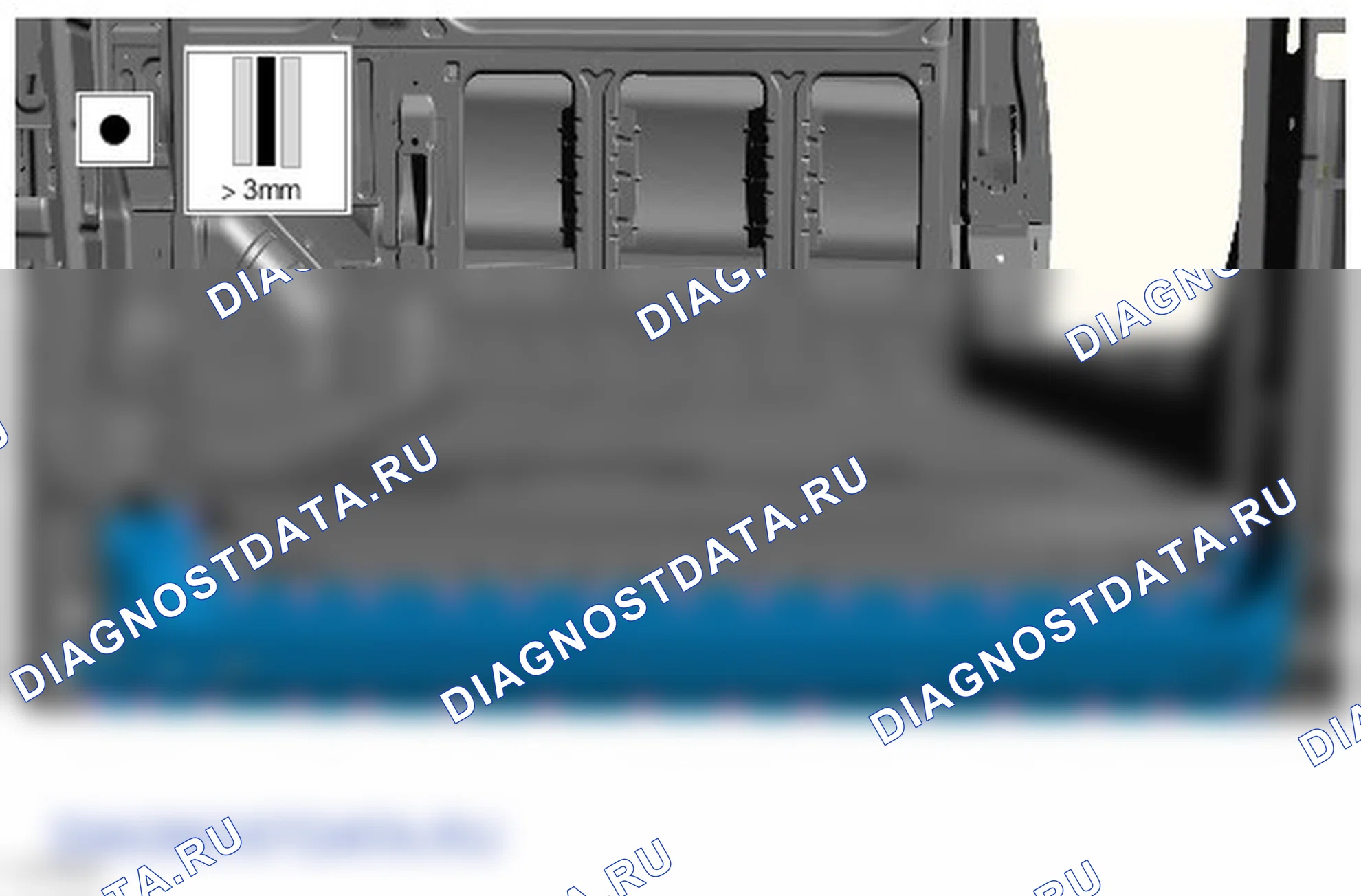 Как снять и установить панель нижней обвязки. Ford Transit VIII