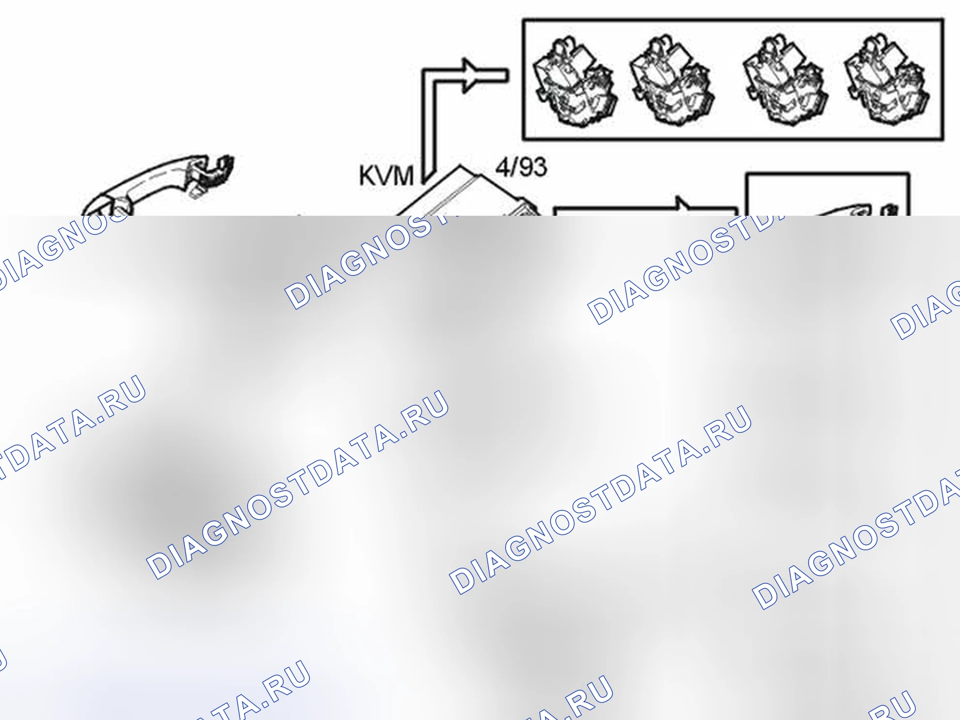 Рис. 281: БЛОКИРОВКА. Volvo S40 II рестайлинг
