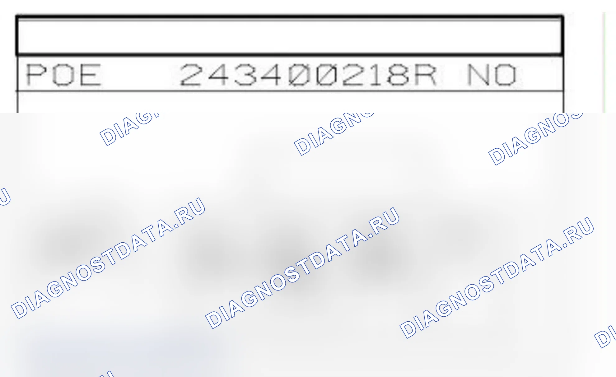 Распиновка разъёма 2232 — Заслонка нагретого двигателя. Renault Clio IV