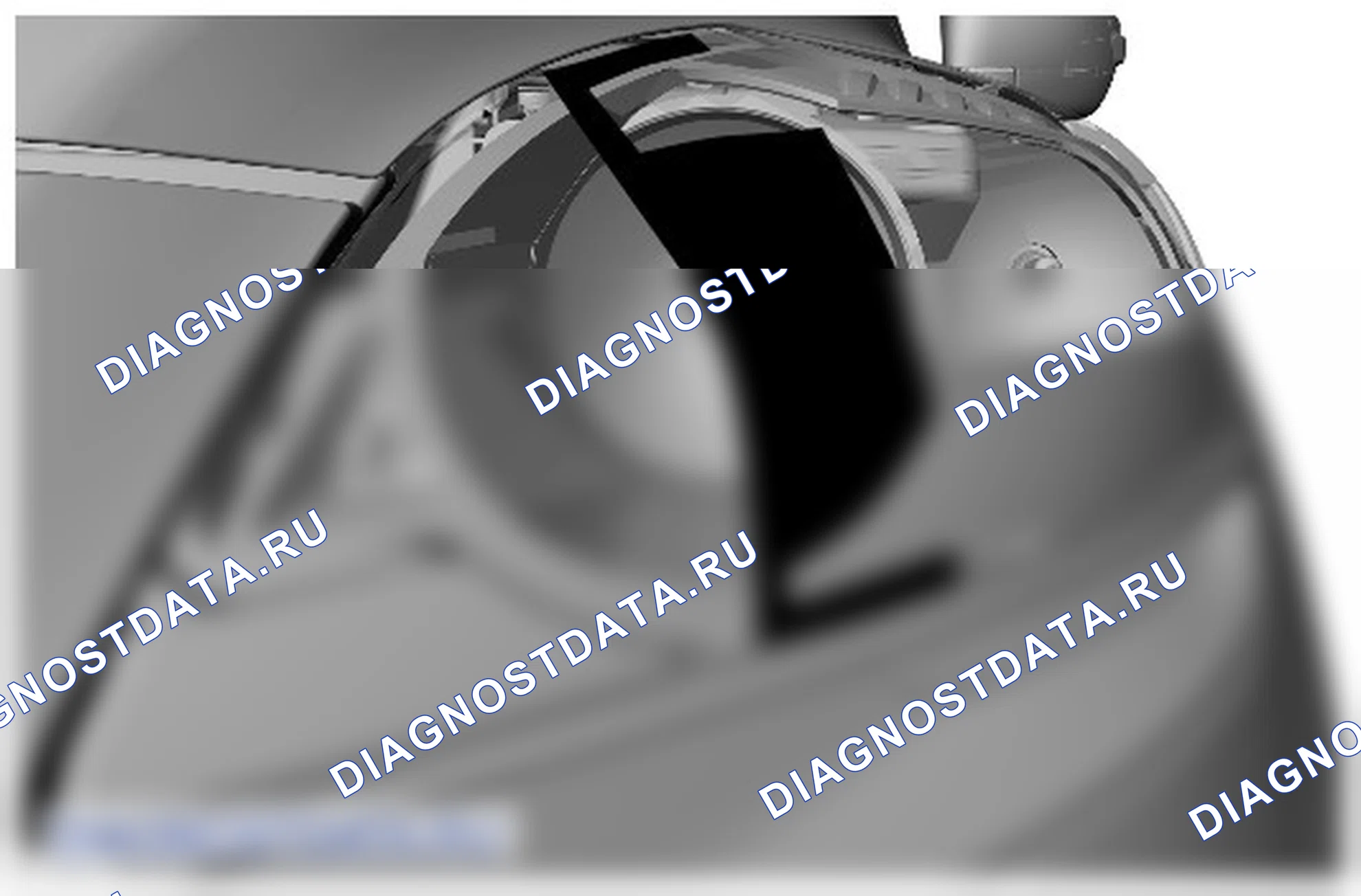 Закрывание участков фар. Ford Kuga I
