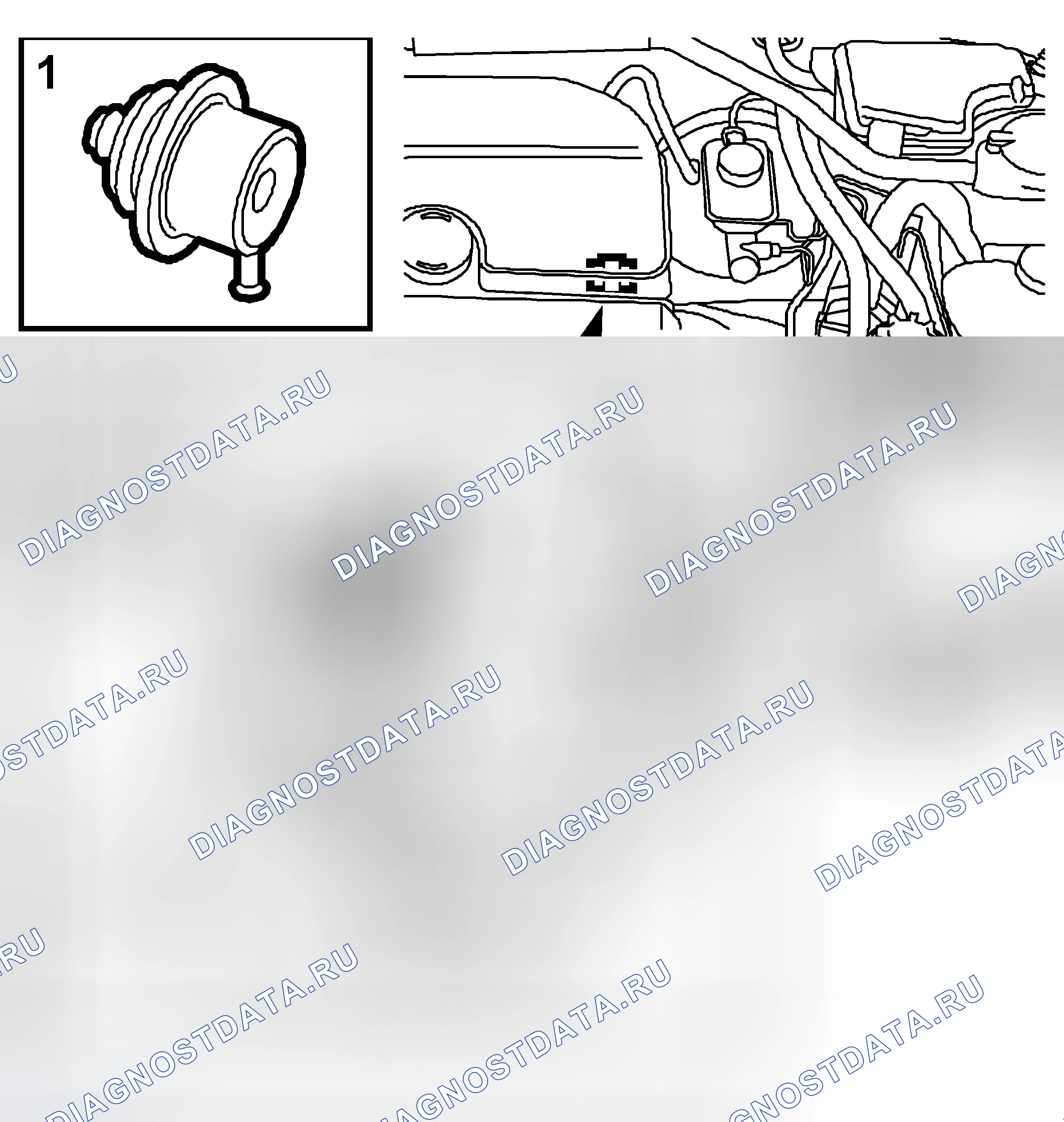 Рис. 49: Установка регулятора давления топлива (B204I / E). Kia Optima I рестайлинг