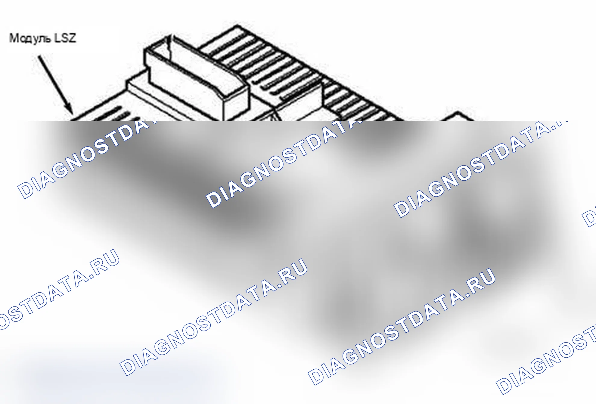 Рис. 104: Модуль управления LSZ. BMW M3 E46