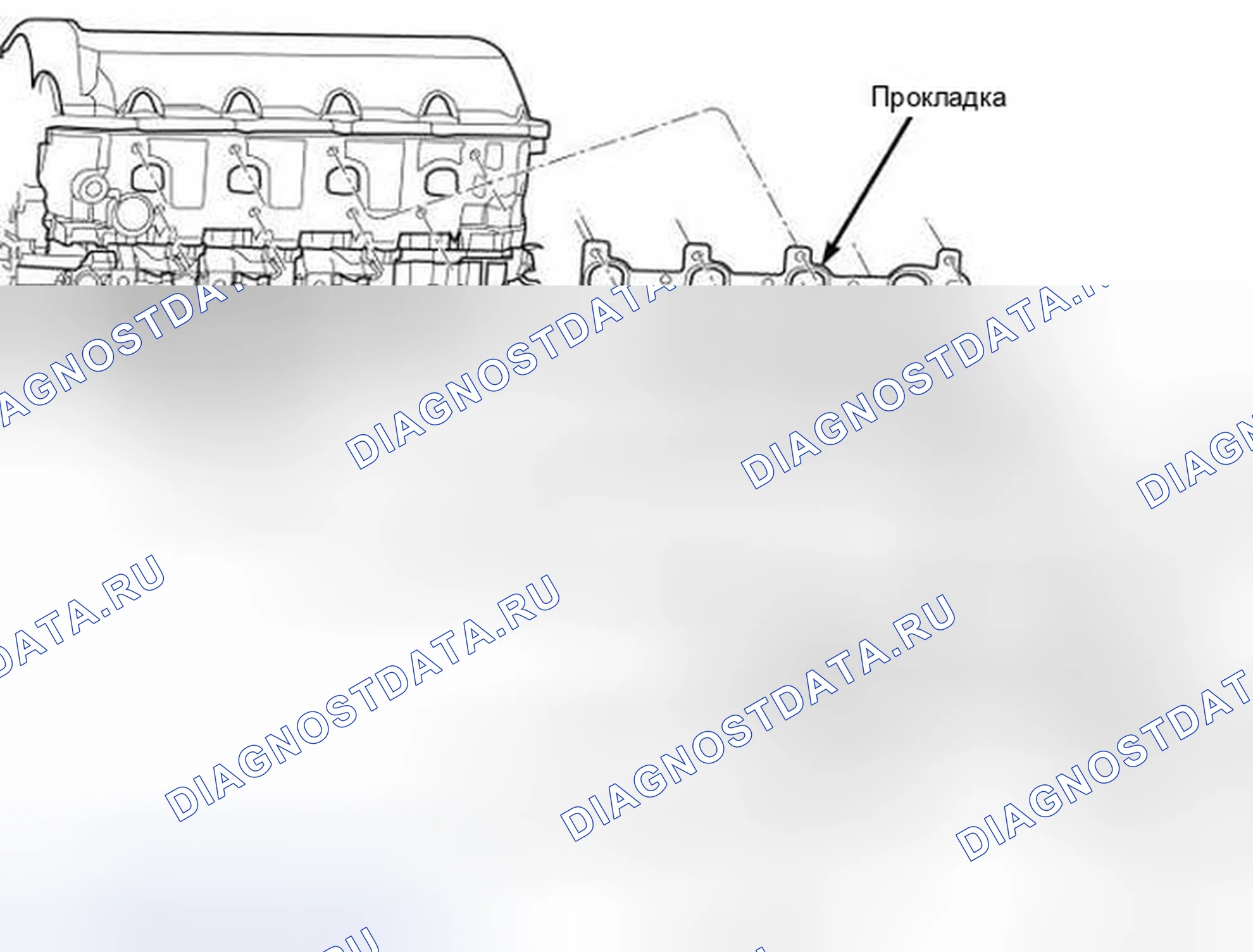 Рис. 182: ЛЕВЫЙ ВЫПУСКНОЙ КОЛЛЕКТОР. RAM Pickup 3500 