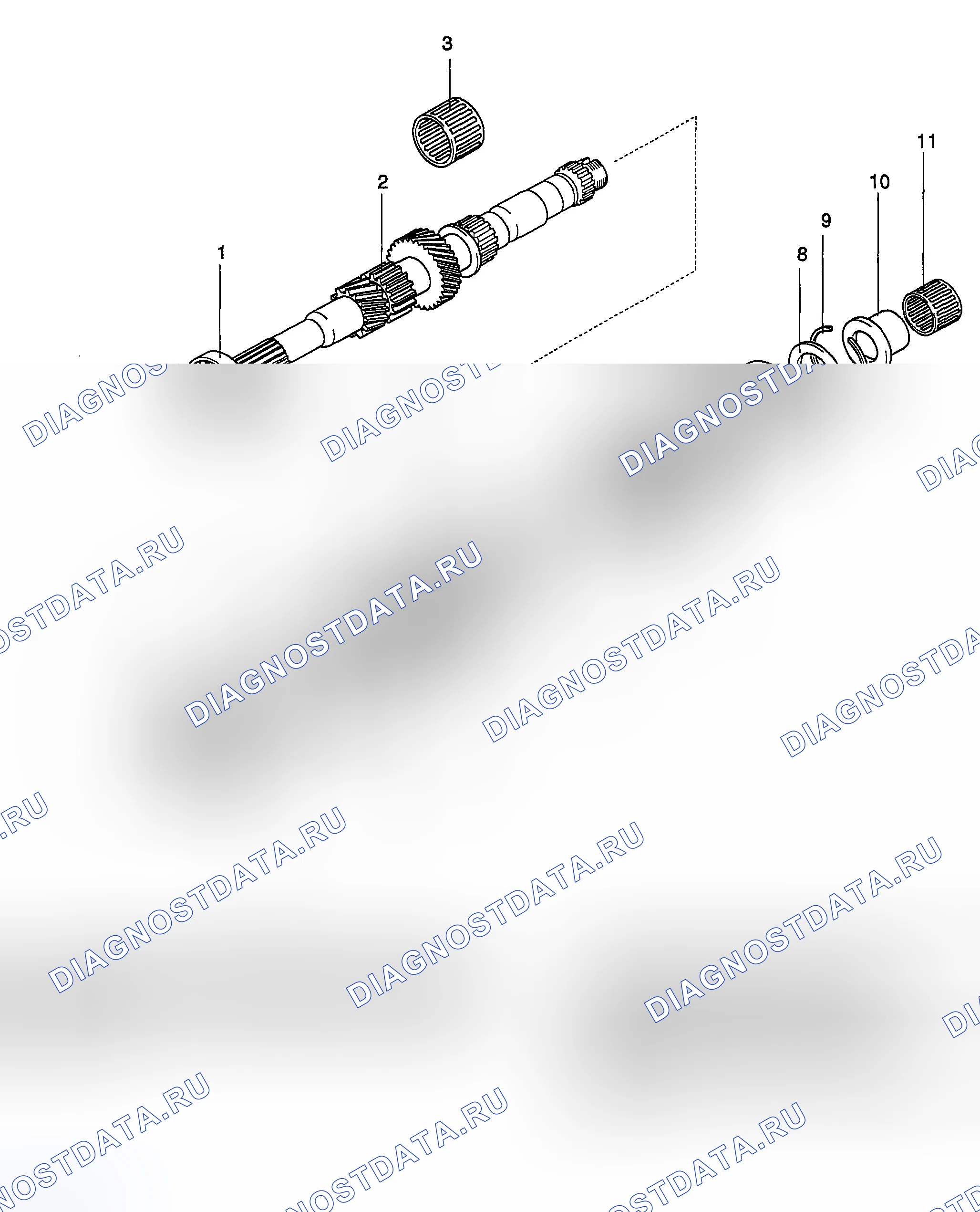 Рис. 61: КОМПОНЕНТЫ. Kia Spectra I рестайлинг 2