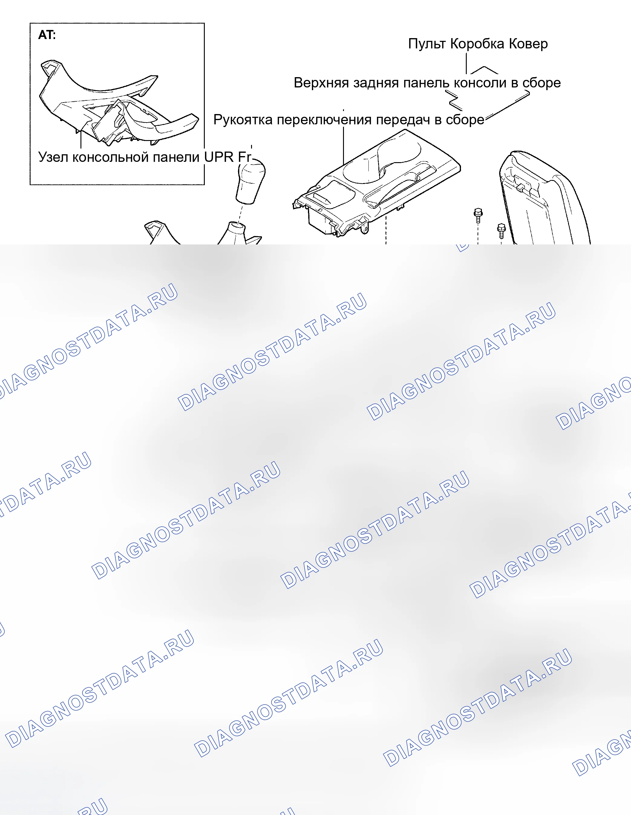 Рис. 9: КОМПОНЕНТЫ. Kia Sorento I