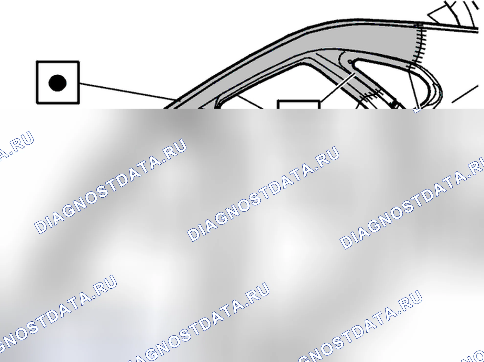 Рис. 93: Наружная кантрейл. Volvo S40 I рестайлинг