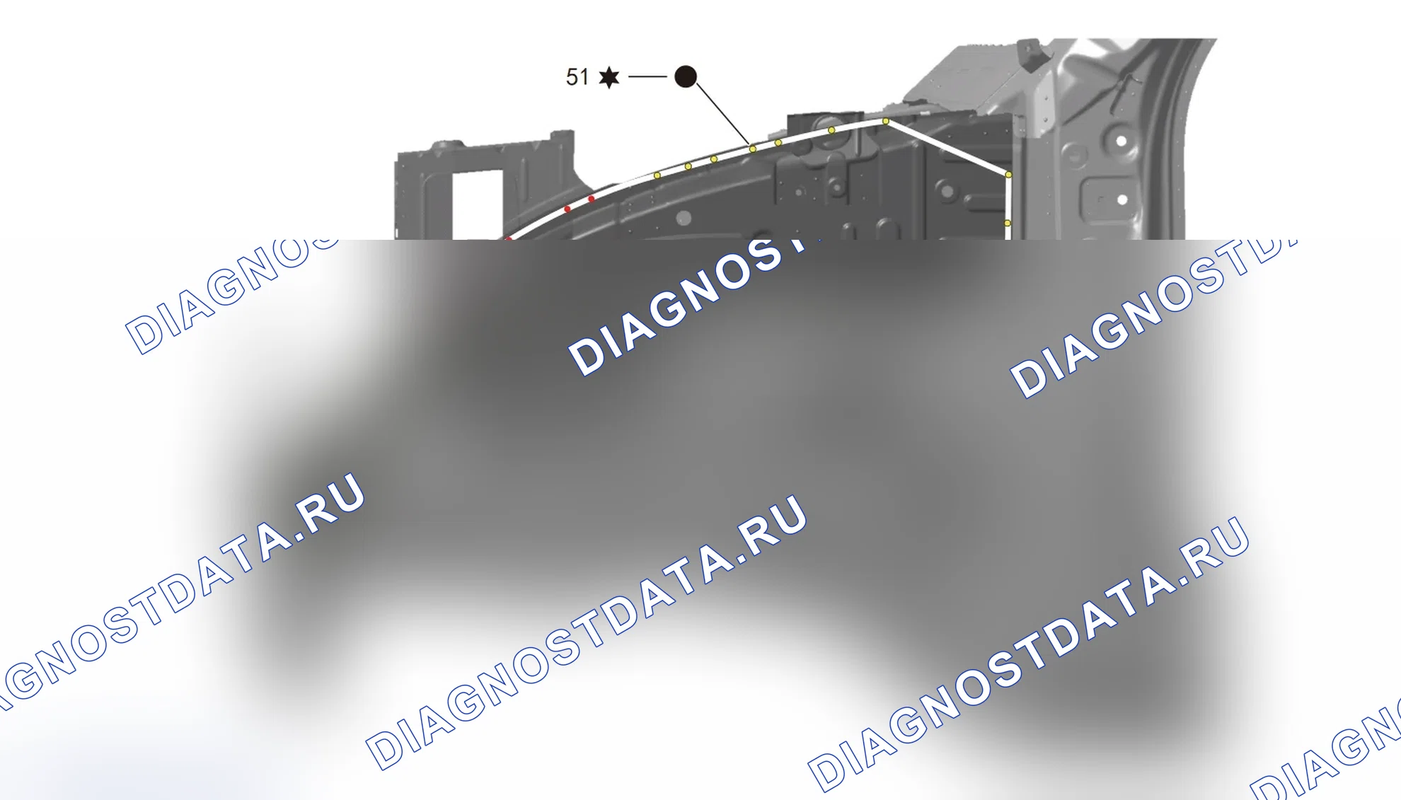 Боковые балки и боковые ограждающие соединительные пластины — Haval Dagou-Big-Dog. Haval DaGou (Big Dog) II