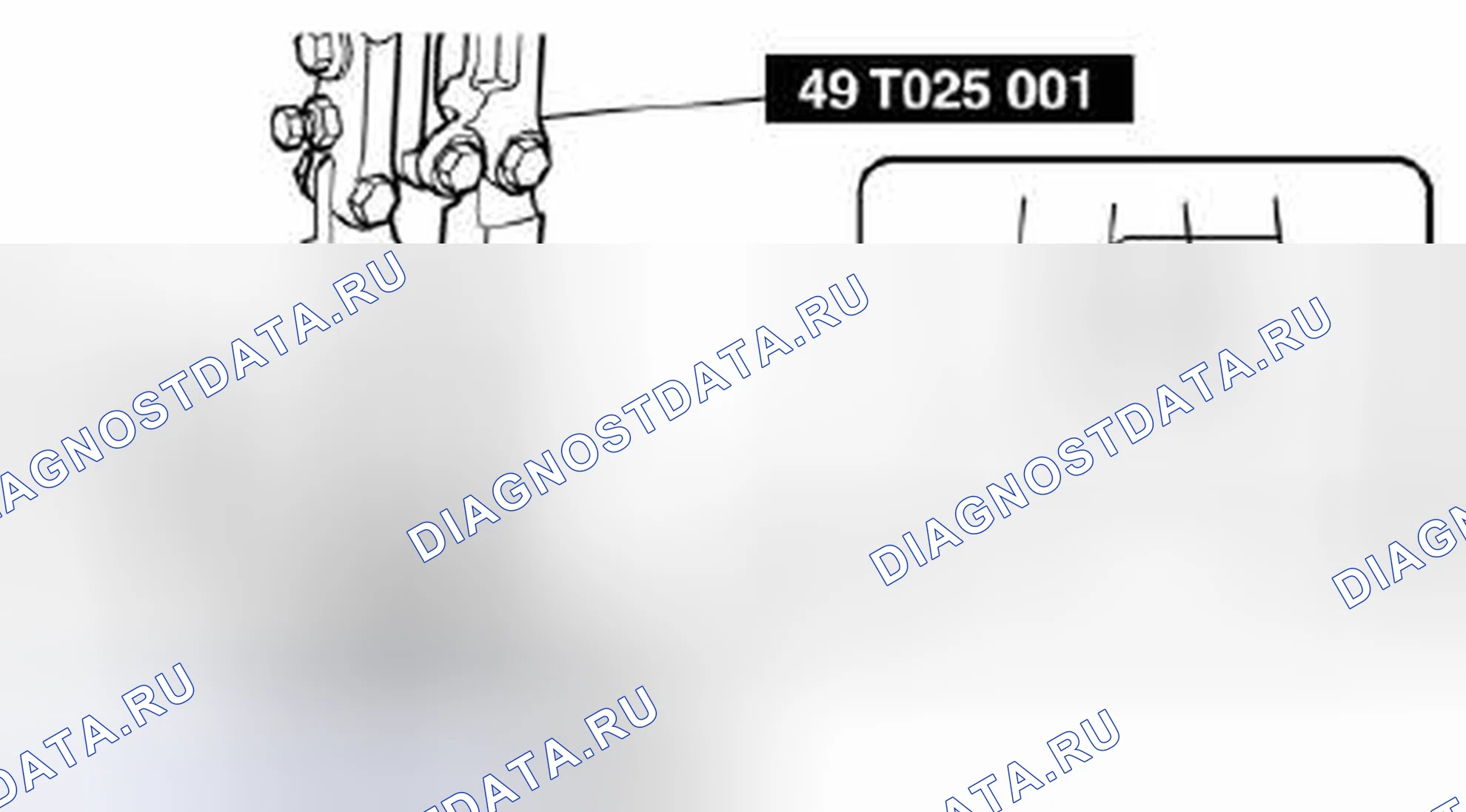 Рис. 62: Примечание к узлу загрузочной ленты. Mazda 3 BL рестайлинг