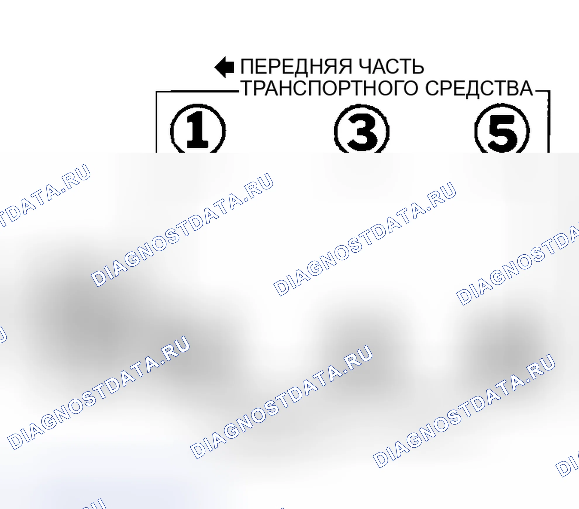 Рис. 3: порядок работы цилиндров 3.3L и вращение дистрибьютора (Frontier и Xterra). Nissan Sentra B15