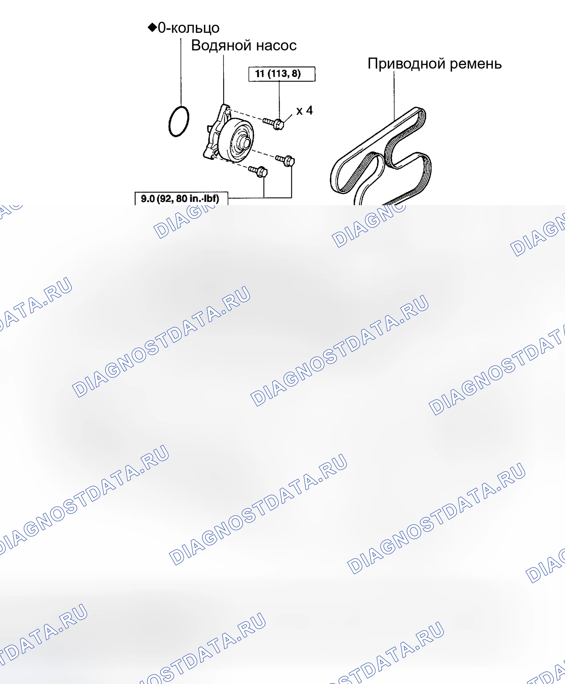 Рис. 3: КОМПОНЕНТЫ. Toyota MR2 W30