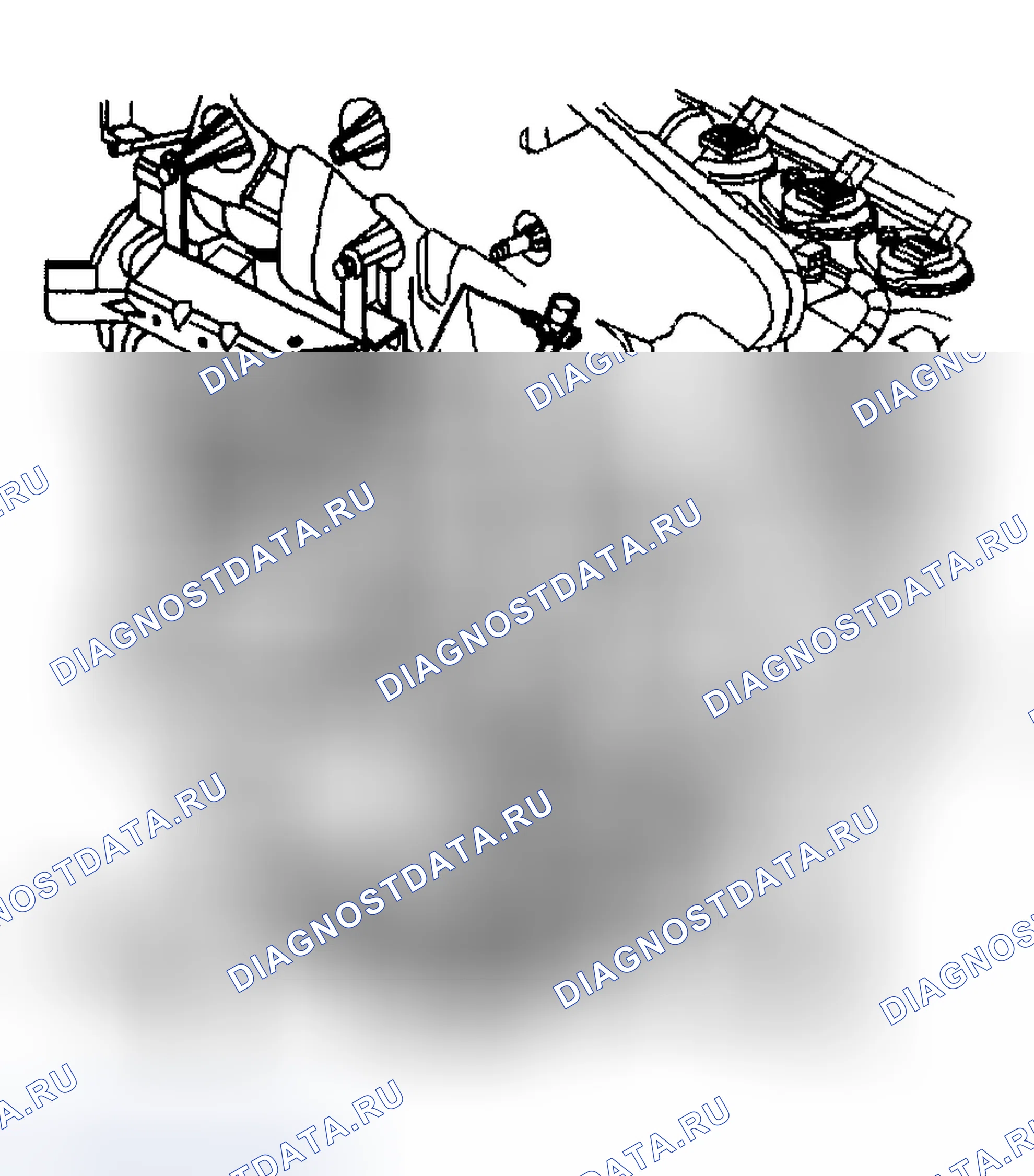 Рис. 60: Процедура установки. Chevrolet TrailBlazer I