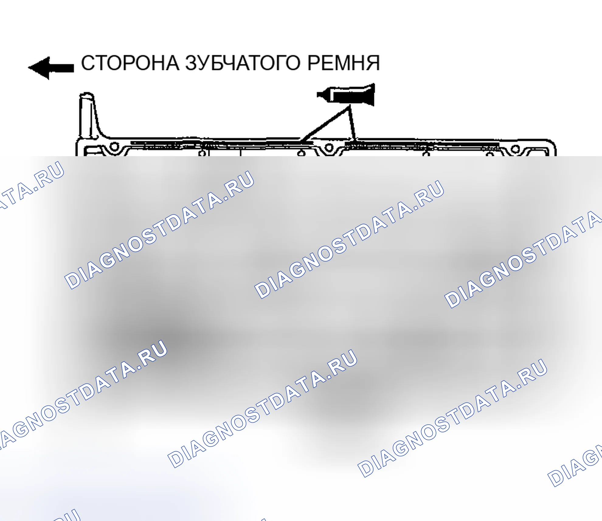 Рис. 932: > > D < < МОНТАЖ КРЫШКИ КОРОМЫСЛА / ПРОКЛАДКИ A. Mazda MX-5 NA