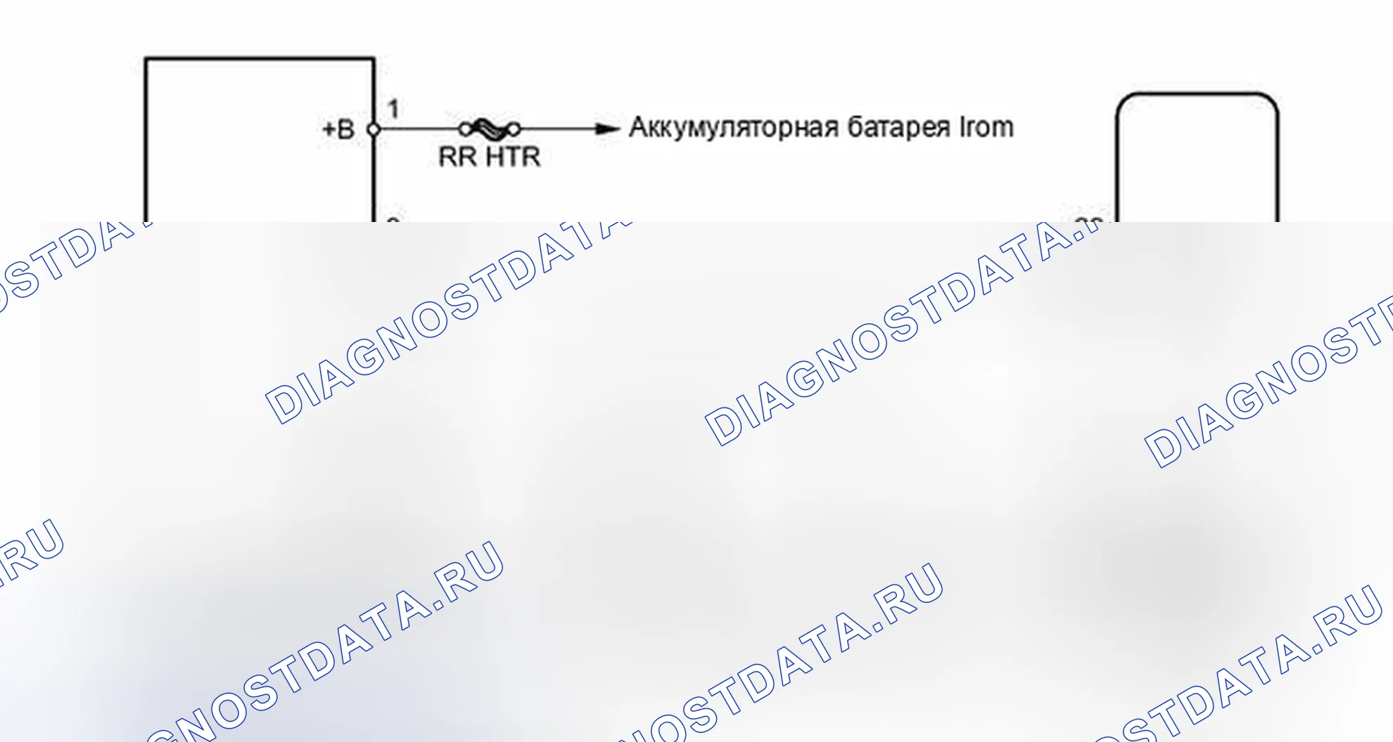 Рис. 115: электросхема. Toyota Sequoia II рестайлинг