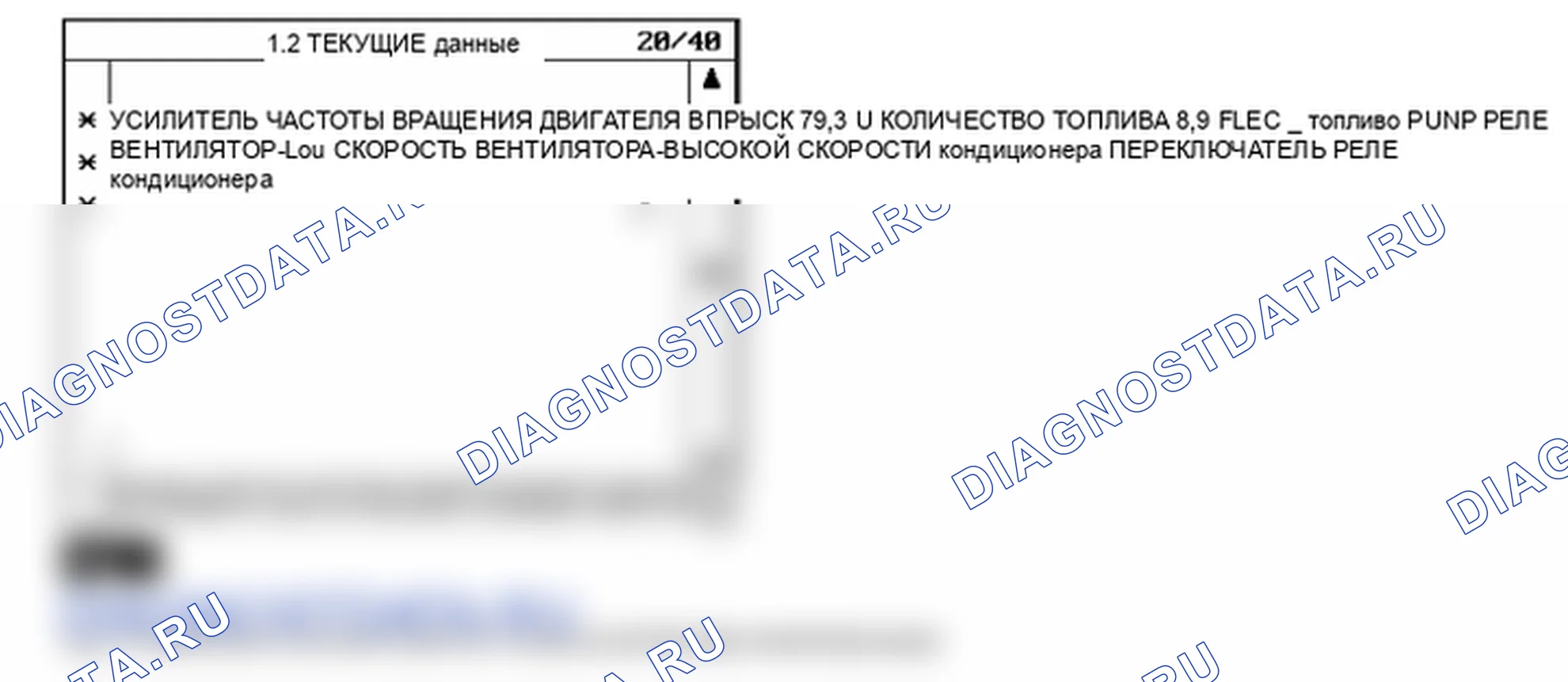 Данные диагностического сканера — P0272. Kia Sportage KM