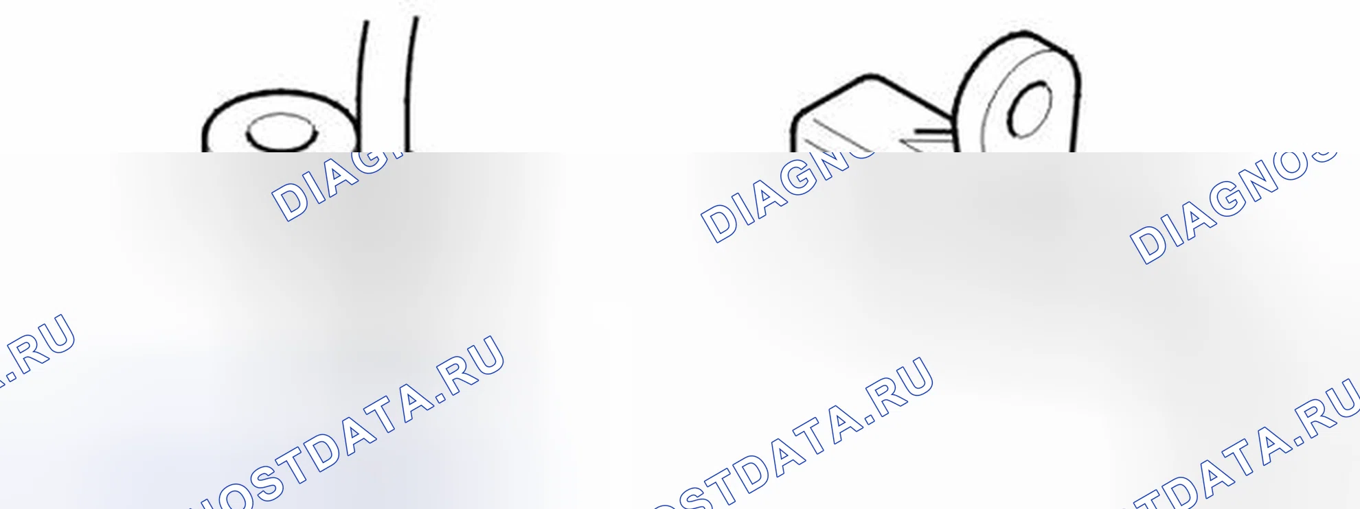 Рис. 152: Колесные датчики. Volvo S60 I