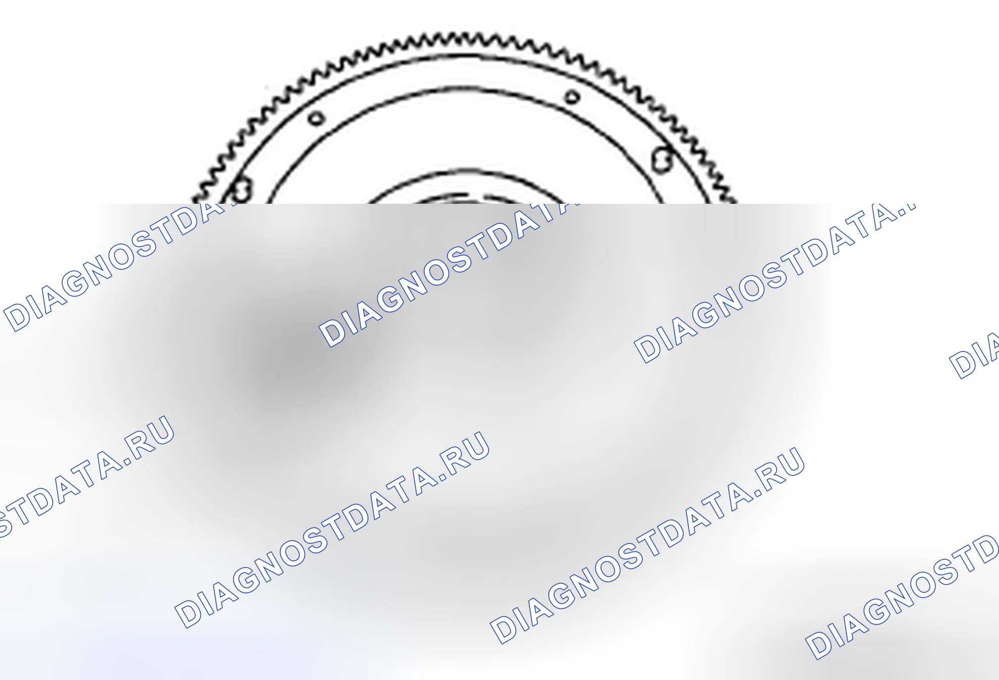 Рис. 4: ОСМОТР МАХОВИКА. Mazda 5 I рестайлинг