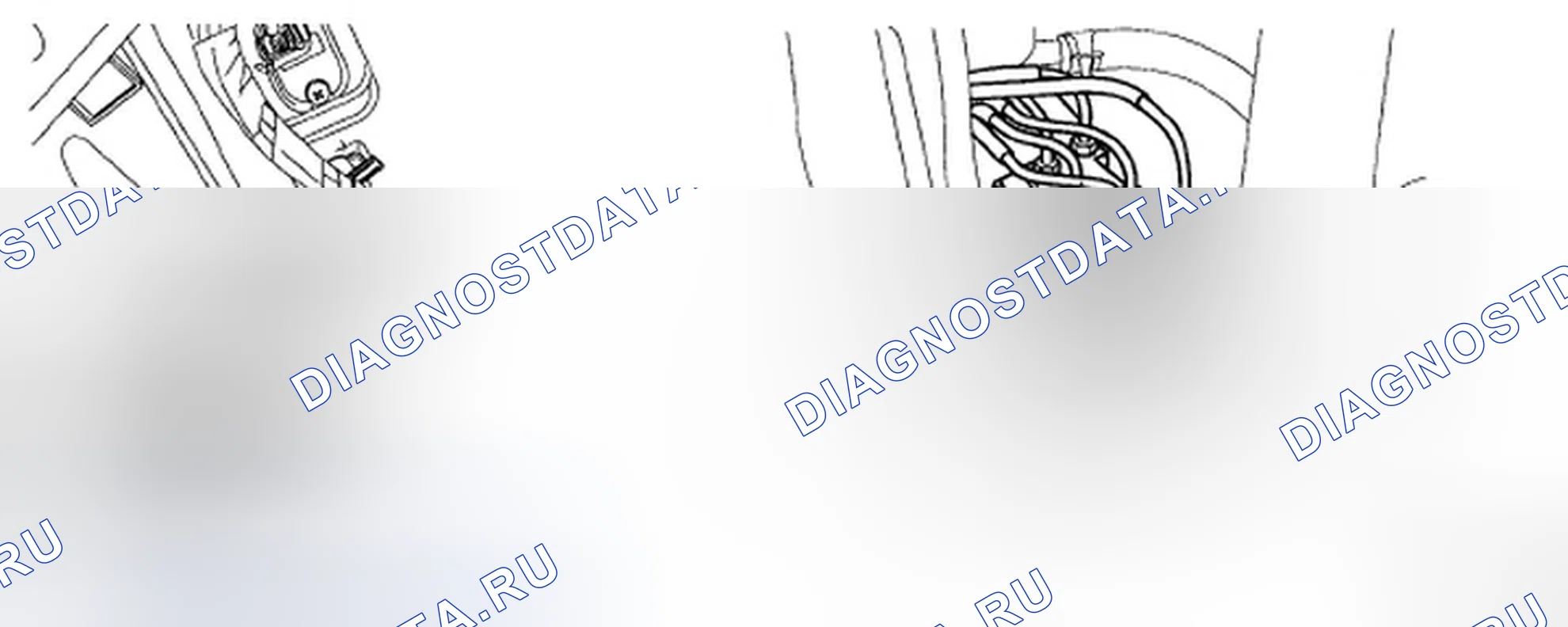 Рис. 52: РАСПОЛОЖЕНИЕ КОМПОНЕНТОВ. Hyundai Tucson I