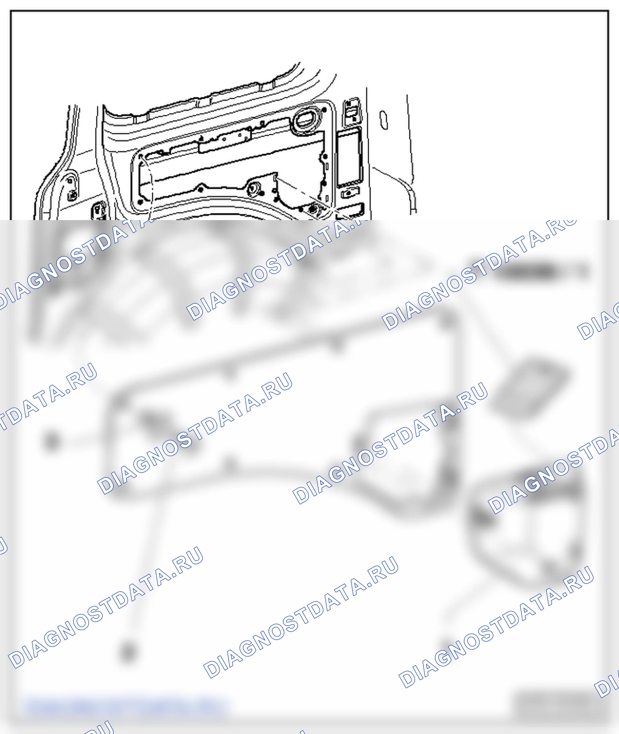 Облицовки багажного отсека. Volkswagen Caddy Iii
