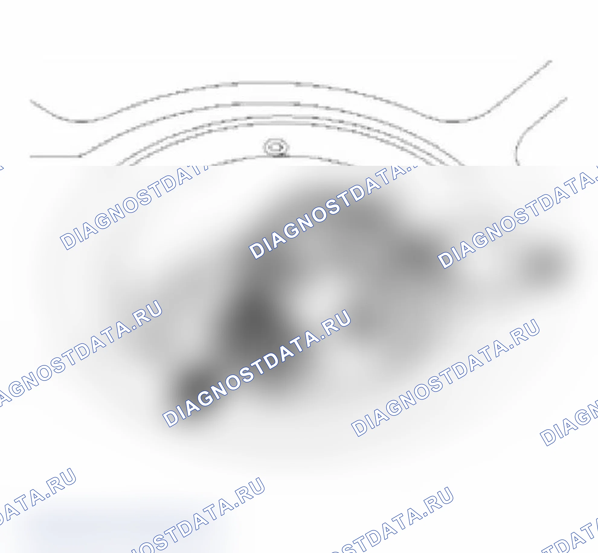 Рис. 570: Разъединительный разъем электрического кабеля 4-контакт (FWD). Audi A6 C5