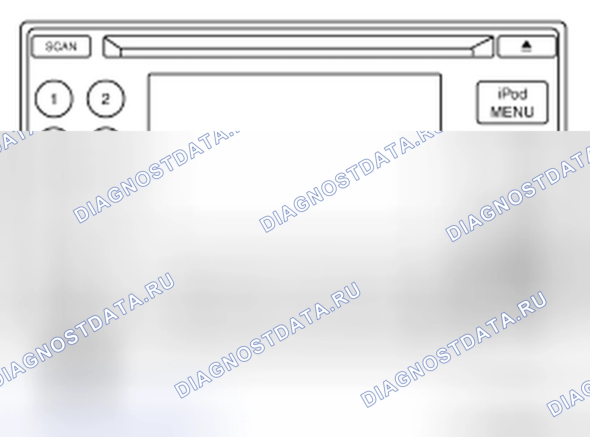 Рис. 104: Переключатель громкости (с премиальной системой). Nissan Sentra B16 рестайлинг